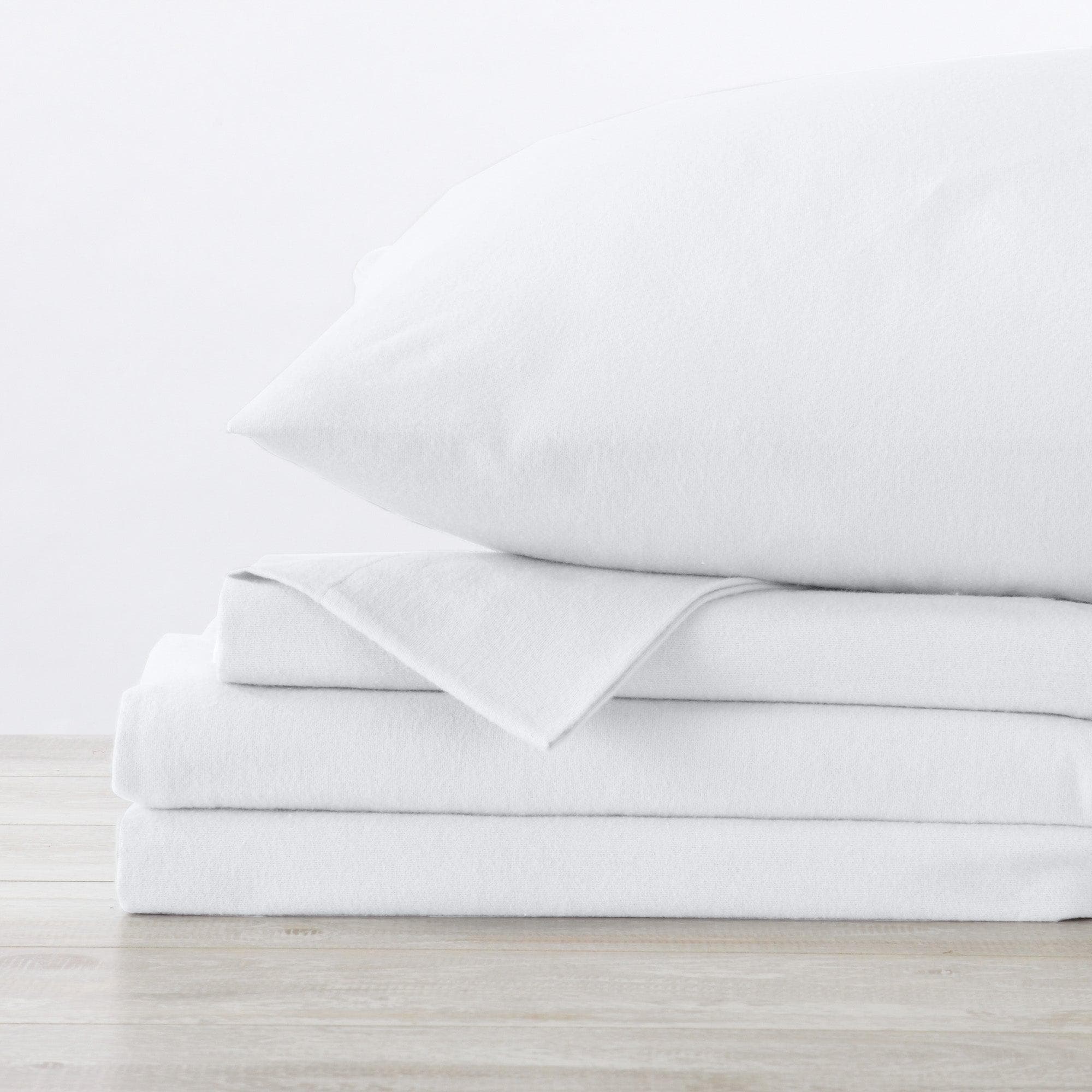 4-Piece Turkish Cotton Flannel Sheet - Raye Collection - Best Buy Furniture