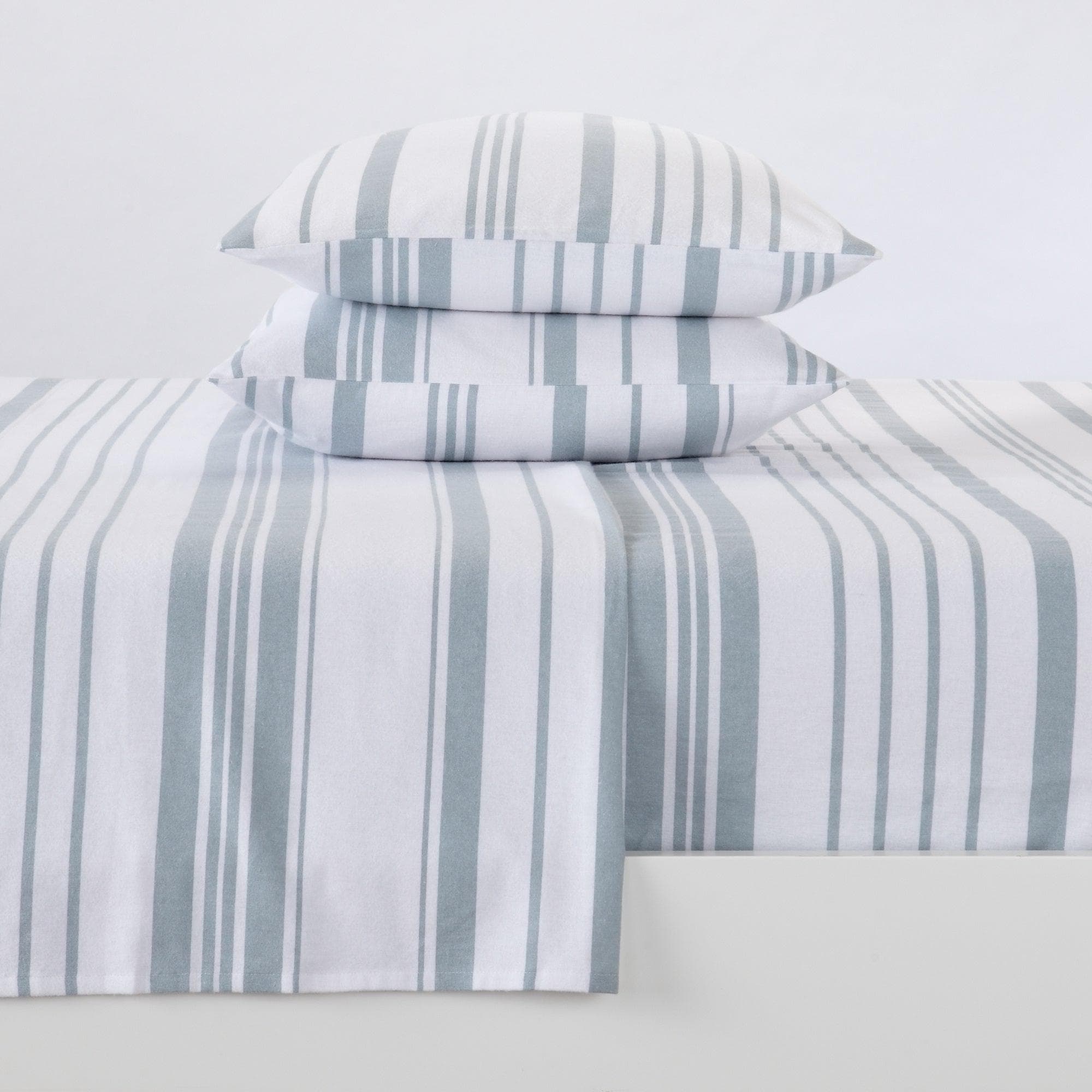 4-Piece Turkish Cotton Flannel Sheet - Raye Collection - Best Buy Furniture