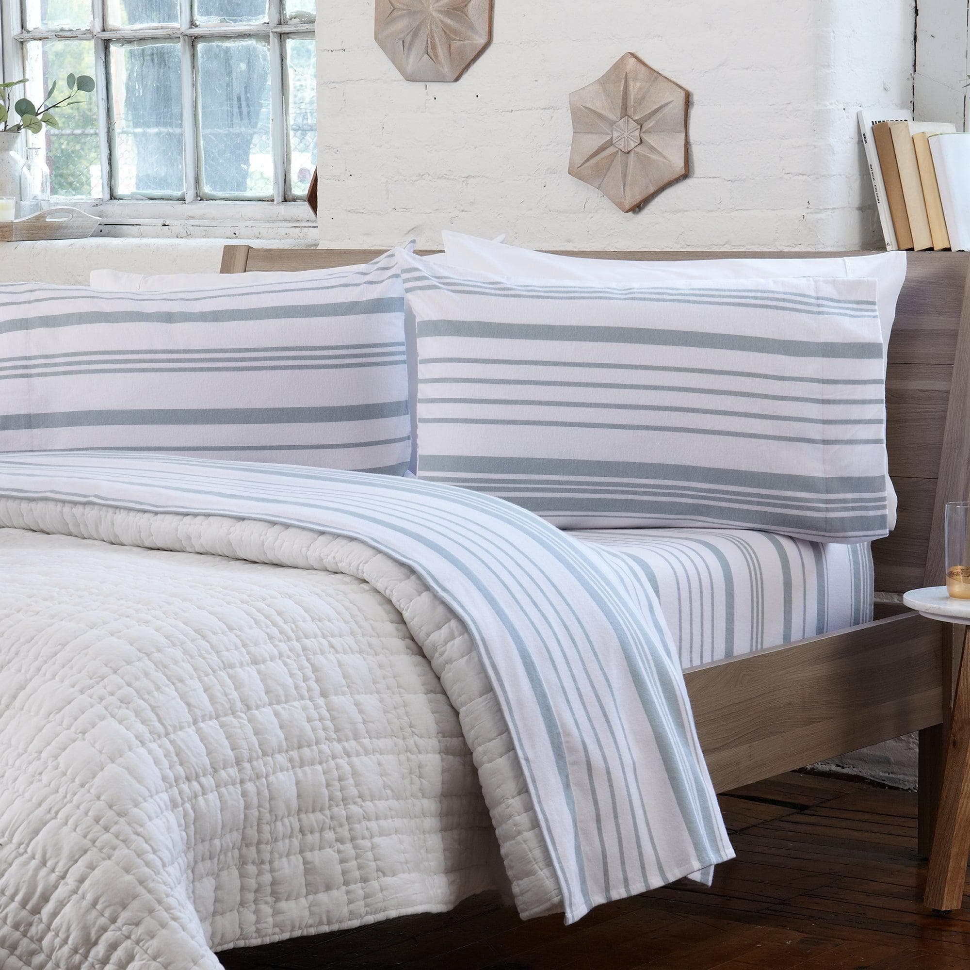 4-Piece Turkish Cotton Flannel Sheet - Raye Collection - Best Buy Furniture