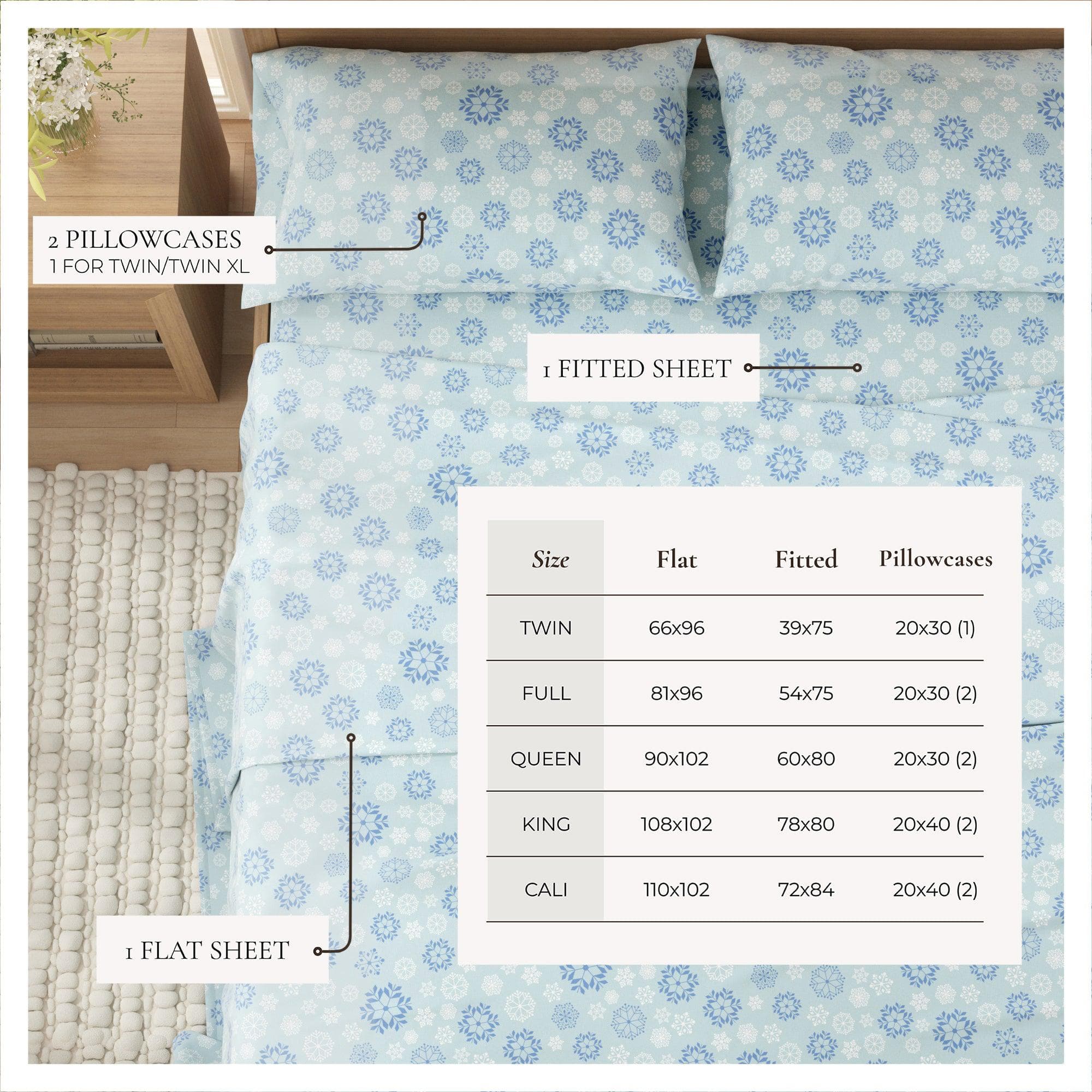 4-Piece Turkish Cotton Flannel Sheet - Stratton Collection - Best Buy Furniture