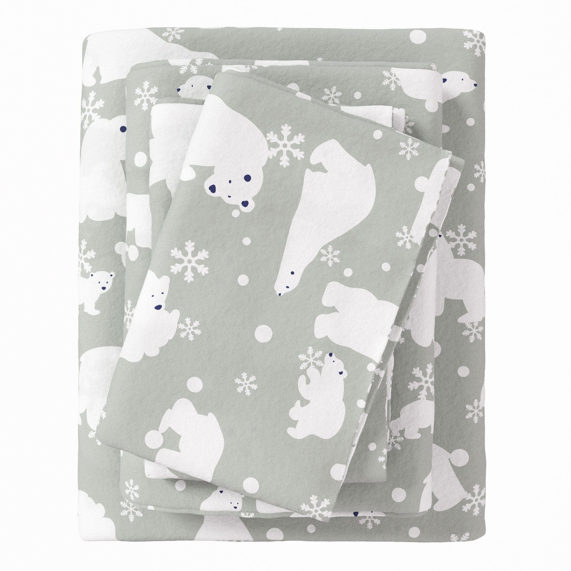 4-Piece Turkish Cotton Flannel Sheet - Stratton Collection - Best Buy Furniture