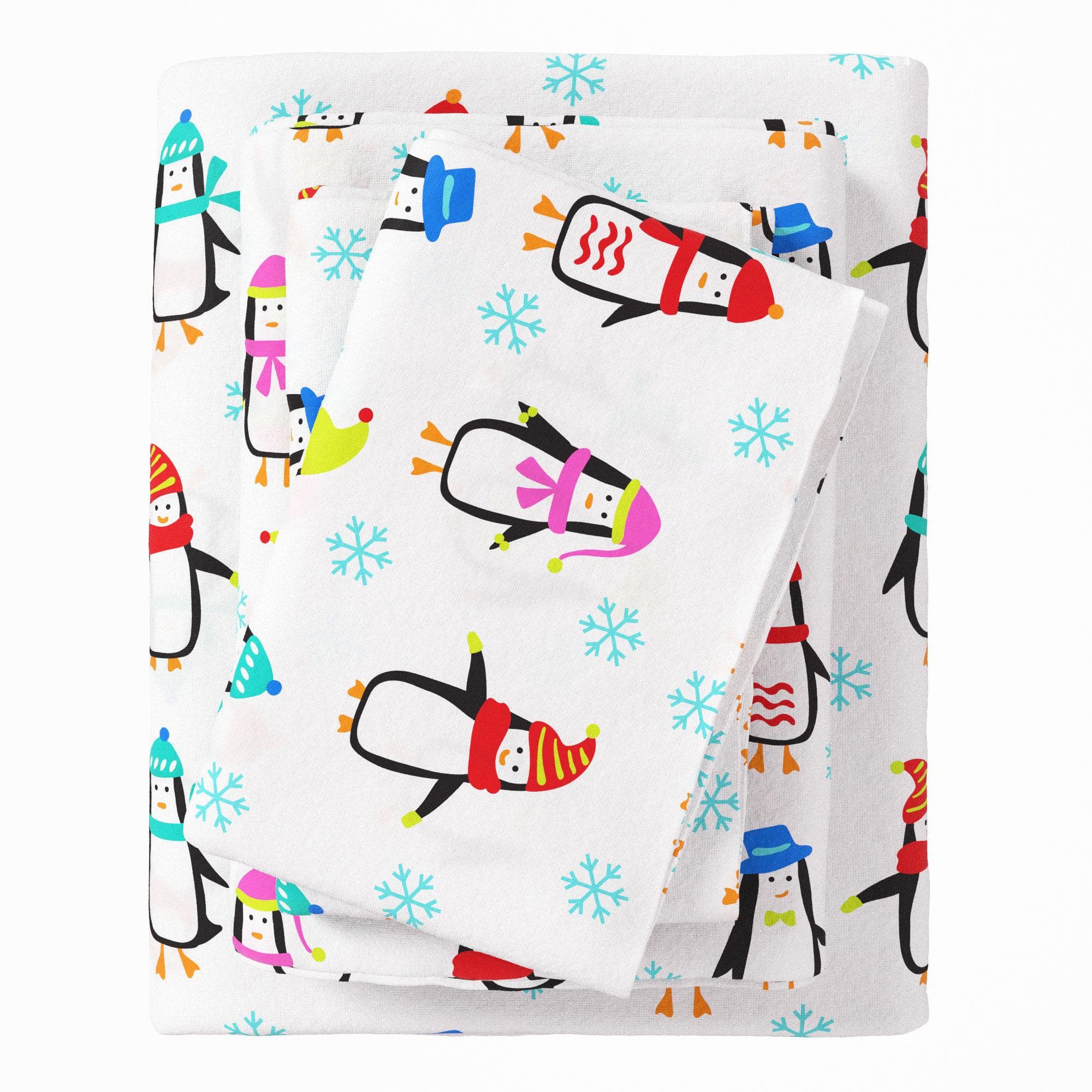 4-Piece Turkish Cotton Flannel Sheet - Stratton Collection - Best Buy Furniture