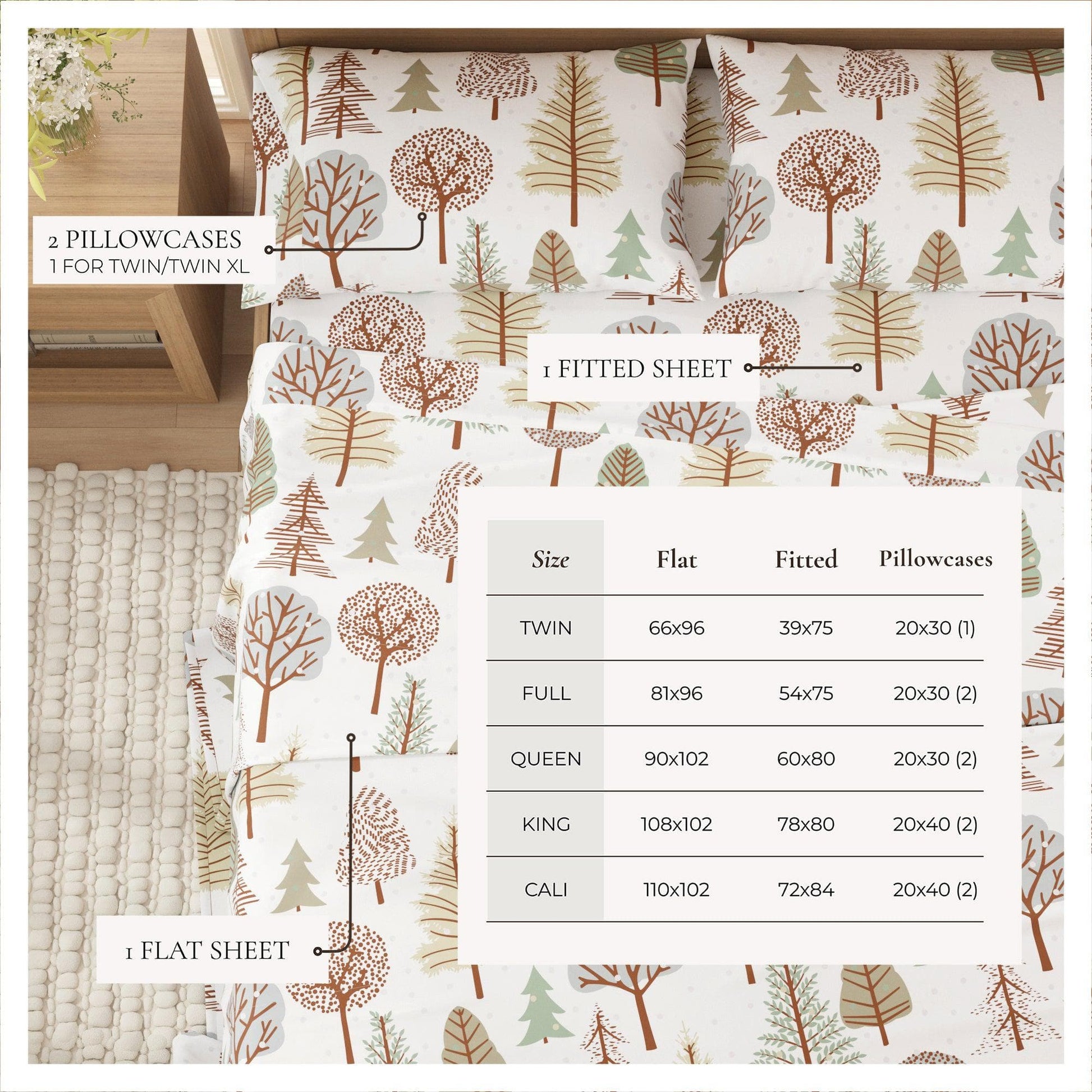 4-Piece Turkish Cotton Flannel Sheet - Stratton Collection - Best Buy Furniture