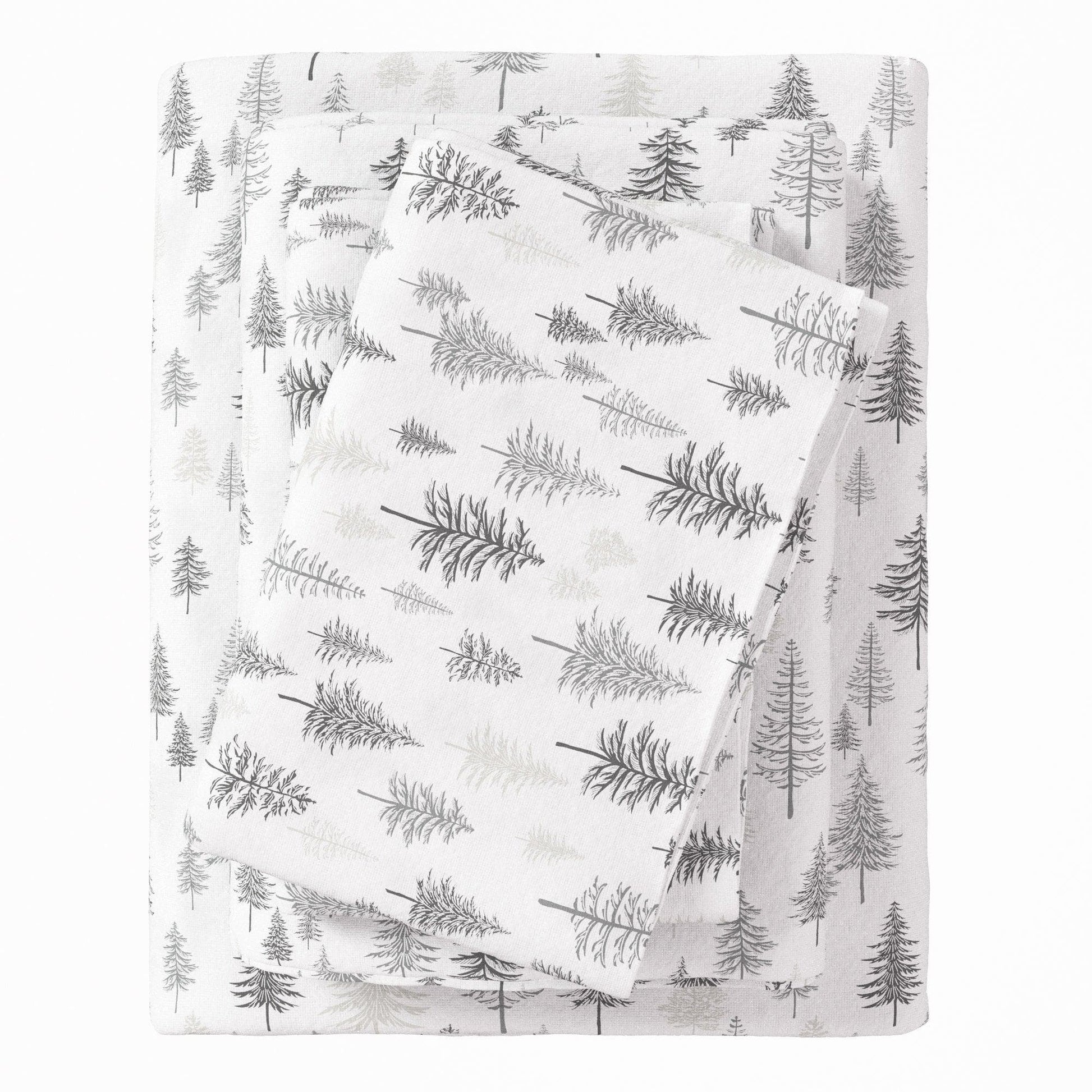 4-Piece Turkish Cotton Flannel Sheet - Stratton Collection - Best Buy Furniture