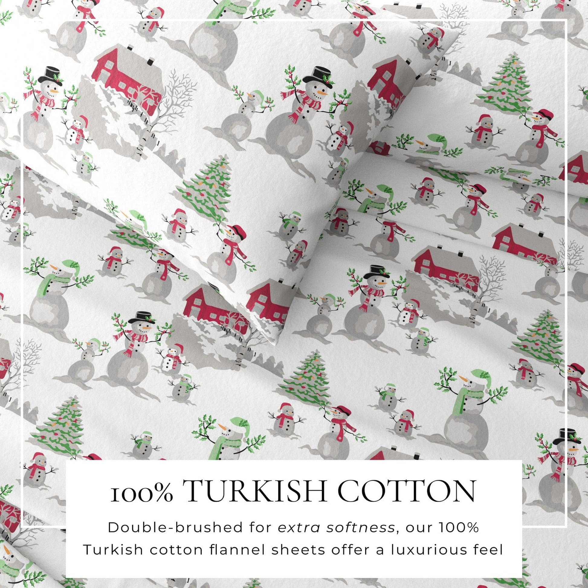 4-Piece Turkish Cotton Flannel Sheet - Stratton Collection - Best Buy Furniture