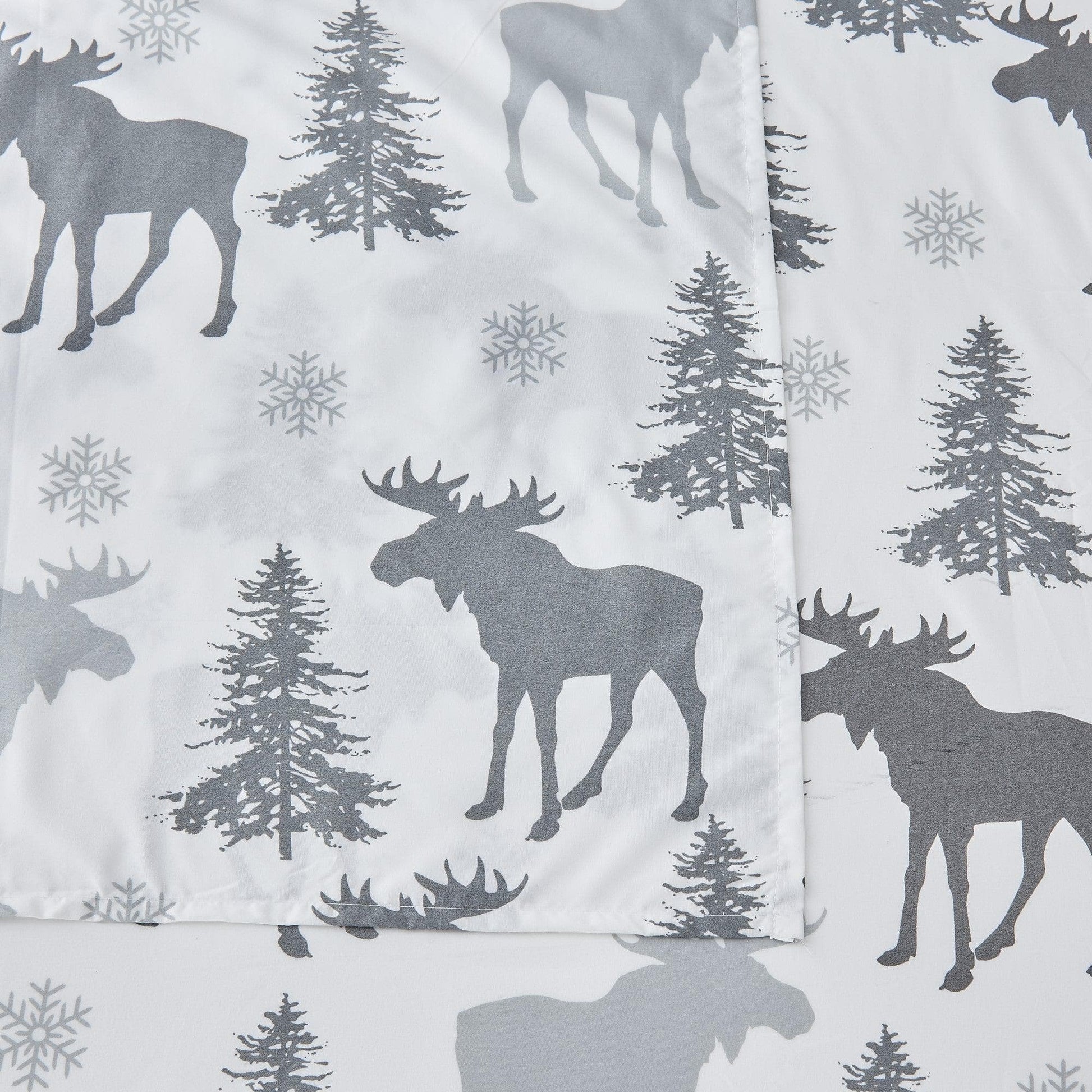 4-Piece Lodge Microfiber Sheet - Mountain Ridge Collection - Best Buy Furniture