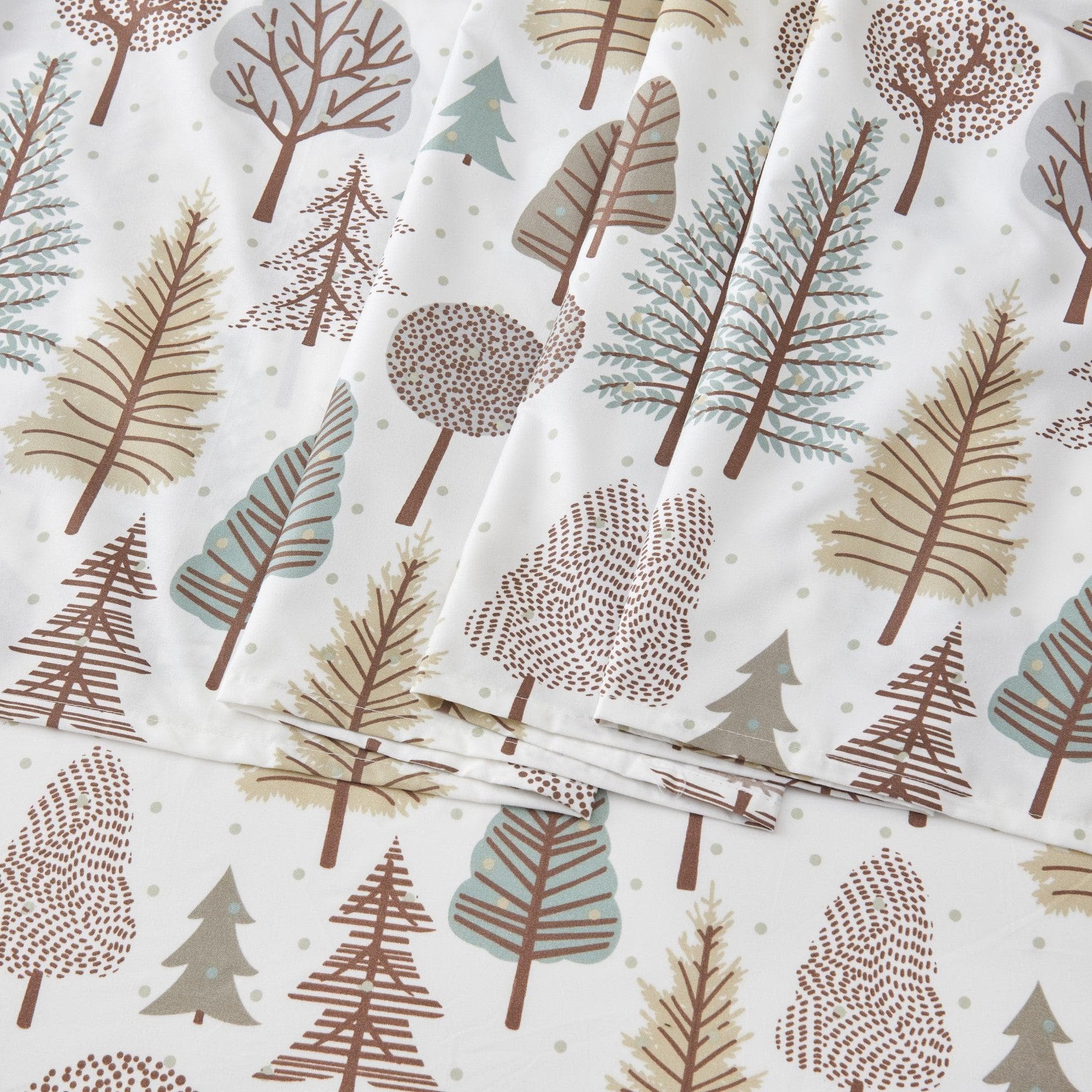 4-Piece Lodge Microfiber Sheet - Mountain Ridge Collection - Best Buy Furniture