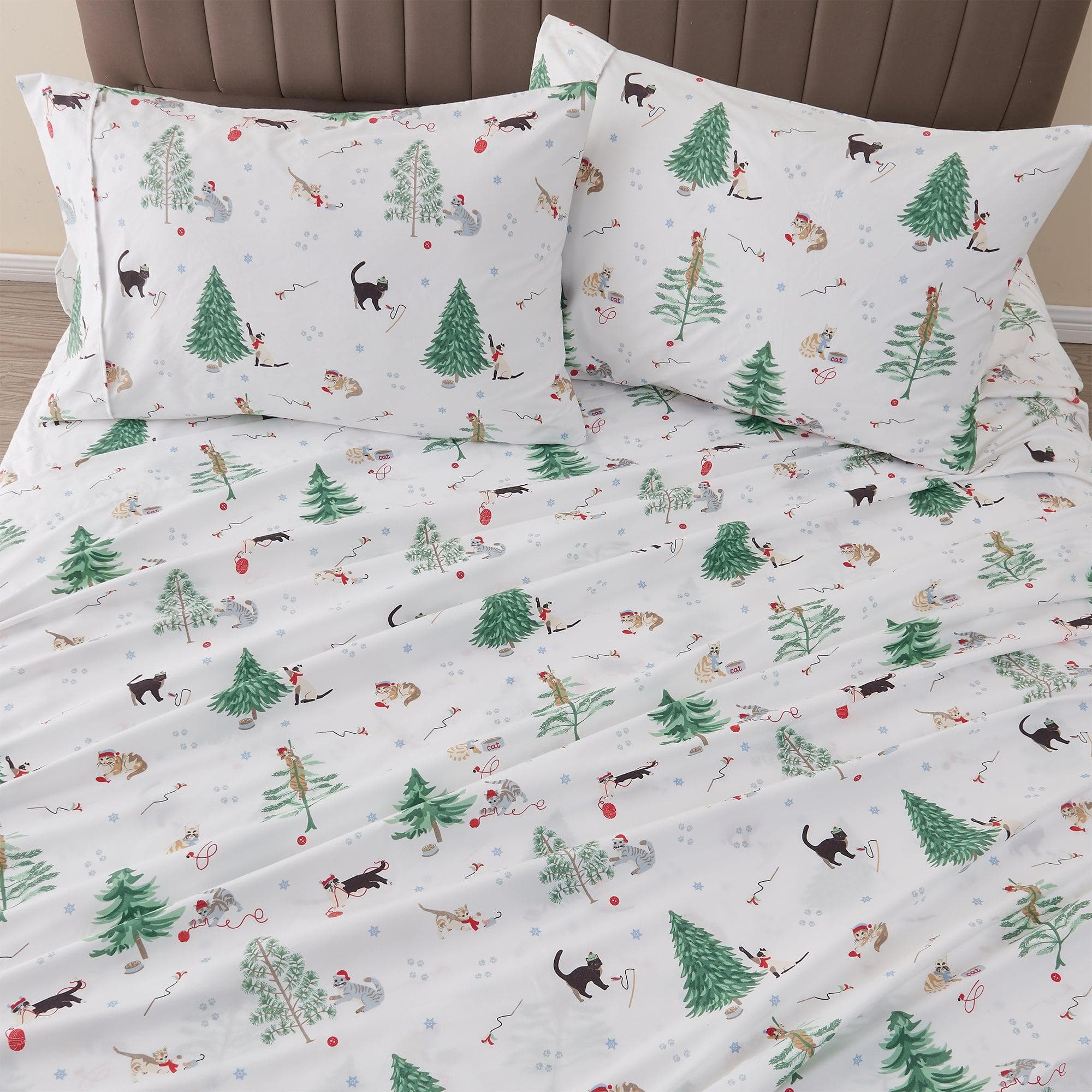 4-Piece Lodge Microfiber Sheet - Mountain Ridge Collection - Best Buy Furniture