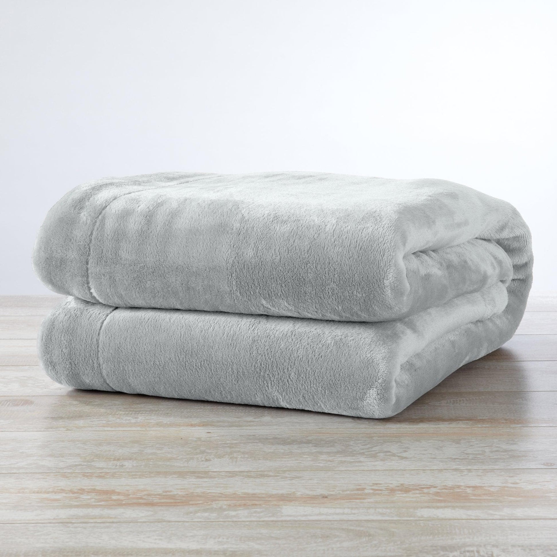 Velvet Plush Sherpa Luxury Bed Blanket - Kinsley Collection - Best Buy Furniture