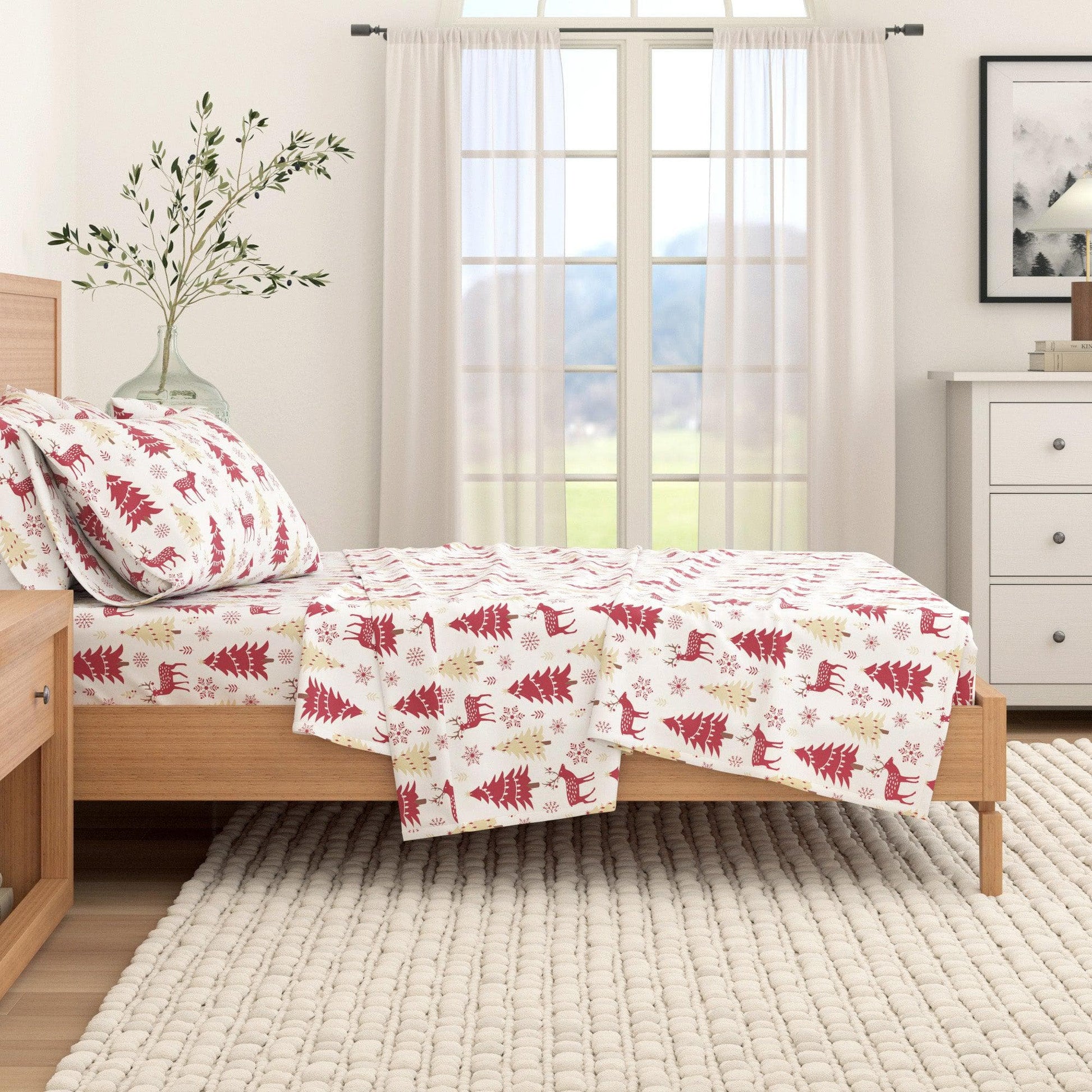 100% Turkish Cotton Flannel Sheet Sets - Boulder Collection - Best Buy Furniture