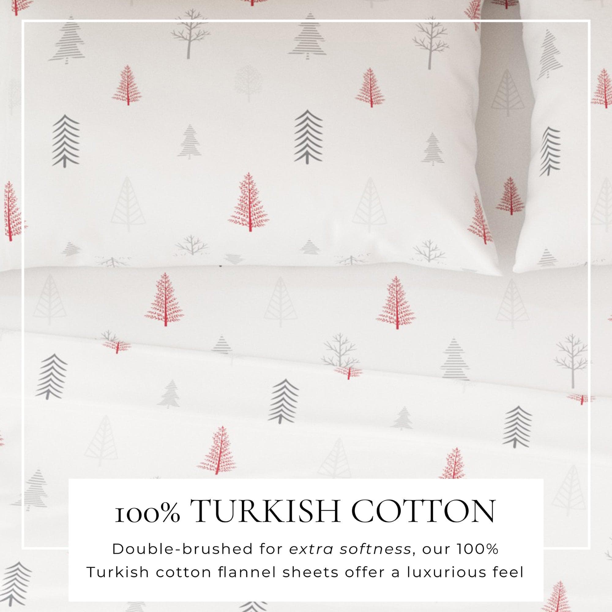 100% Turkish Cotton Flannel Sheet Sets - Boulder Collection - Best Buy Furniture