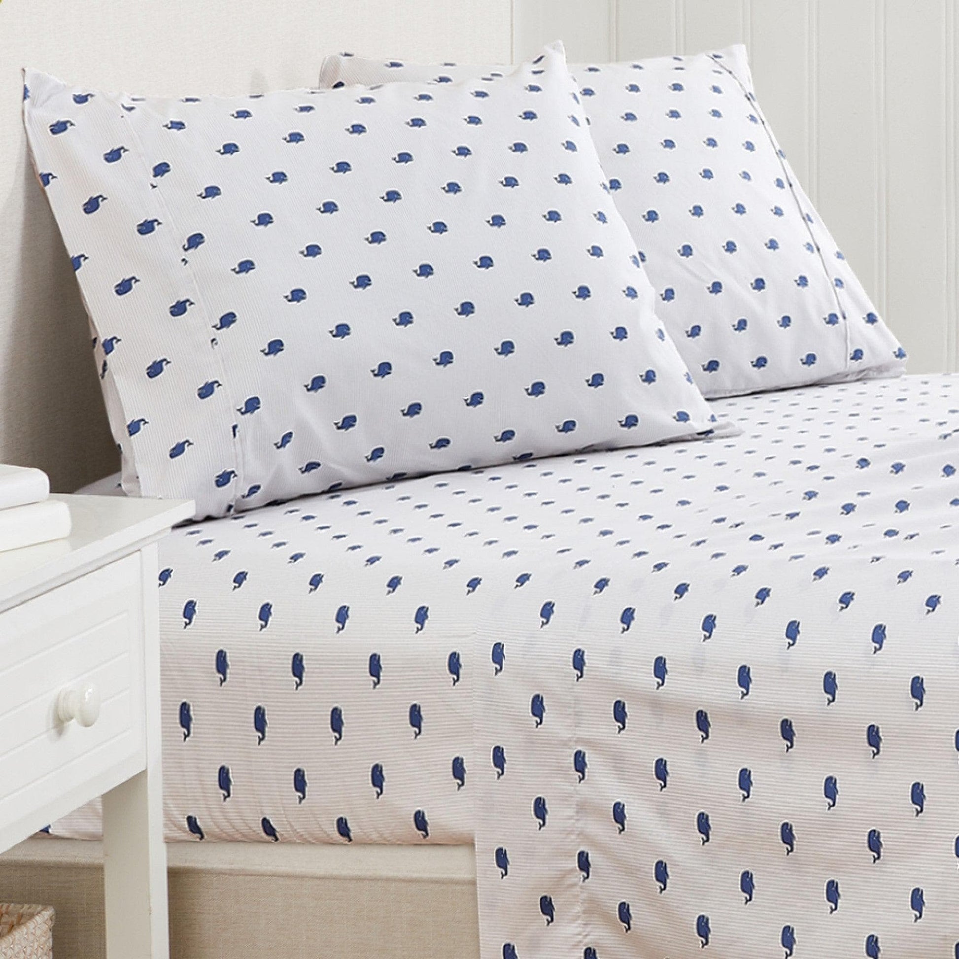 4-Piece Coastal Microfiber Sheet Set - Nantucket Collection - Best Buy Furniture