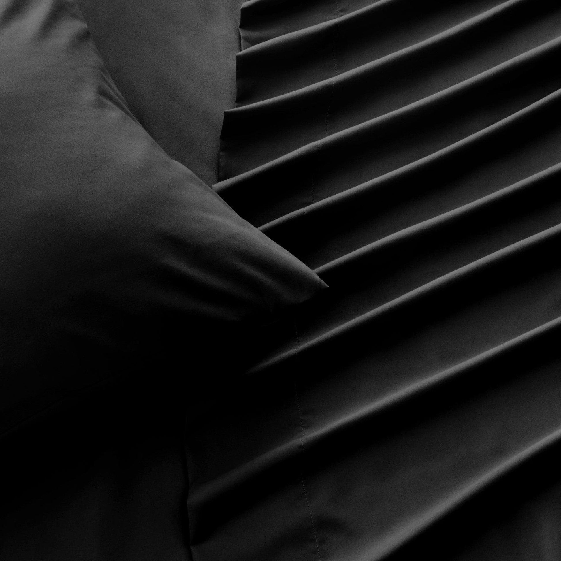 4 Piece Solid Microfiber Sheet - Amara Collection - Best Buy Furniture