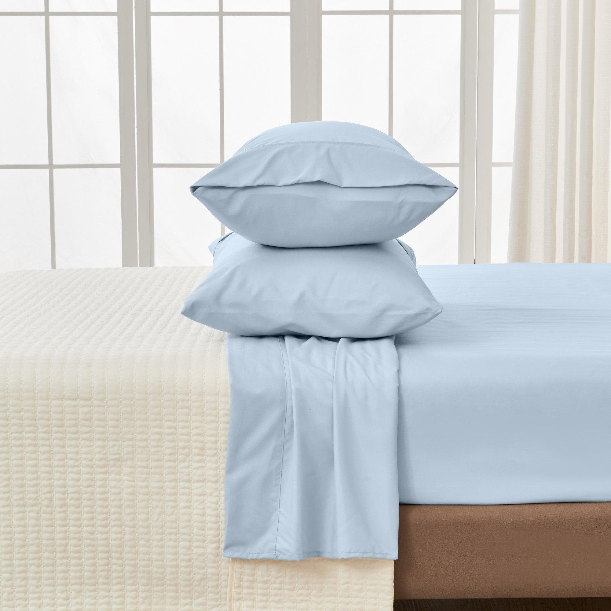 4 Piece Solid Microfiber Sheet - Amara Collection - Best Buy Furniture