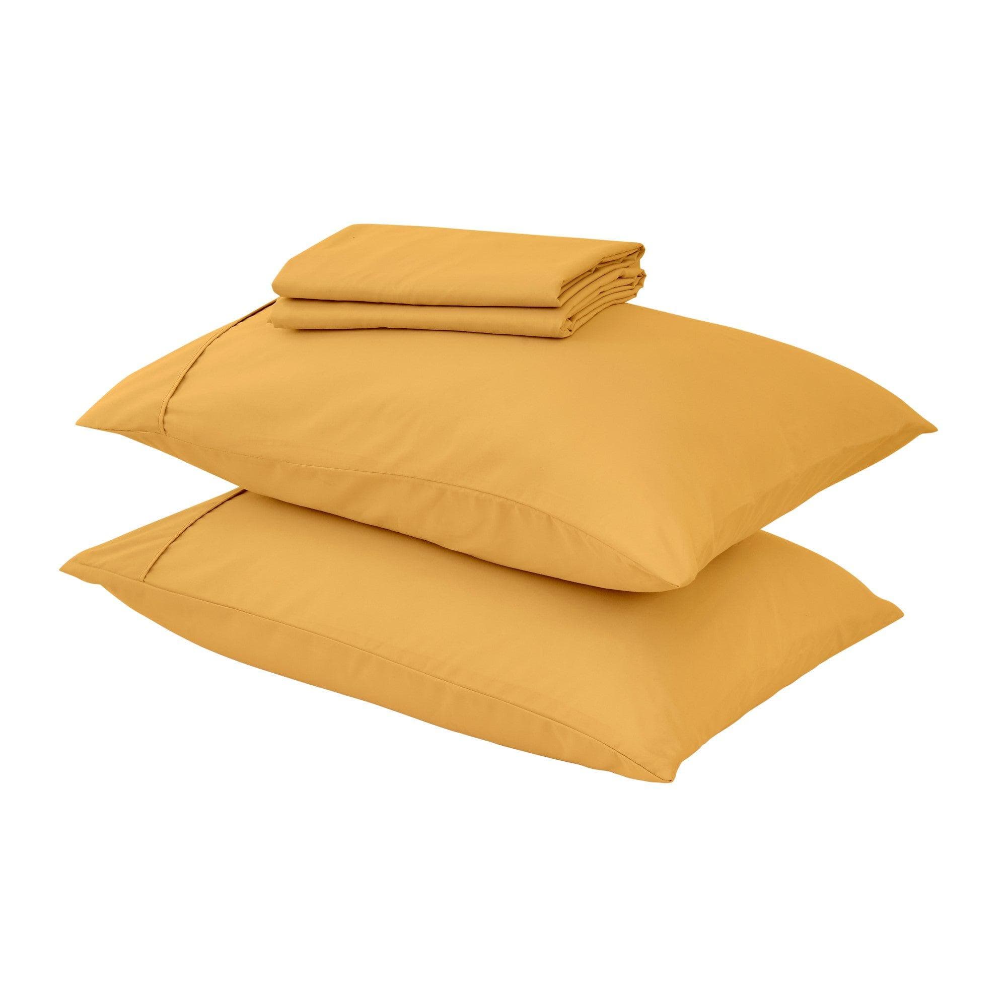 4 Piece Solid Microfiber Sheet - Amara Collection - Best Buy Furniture