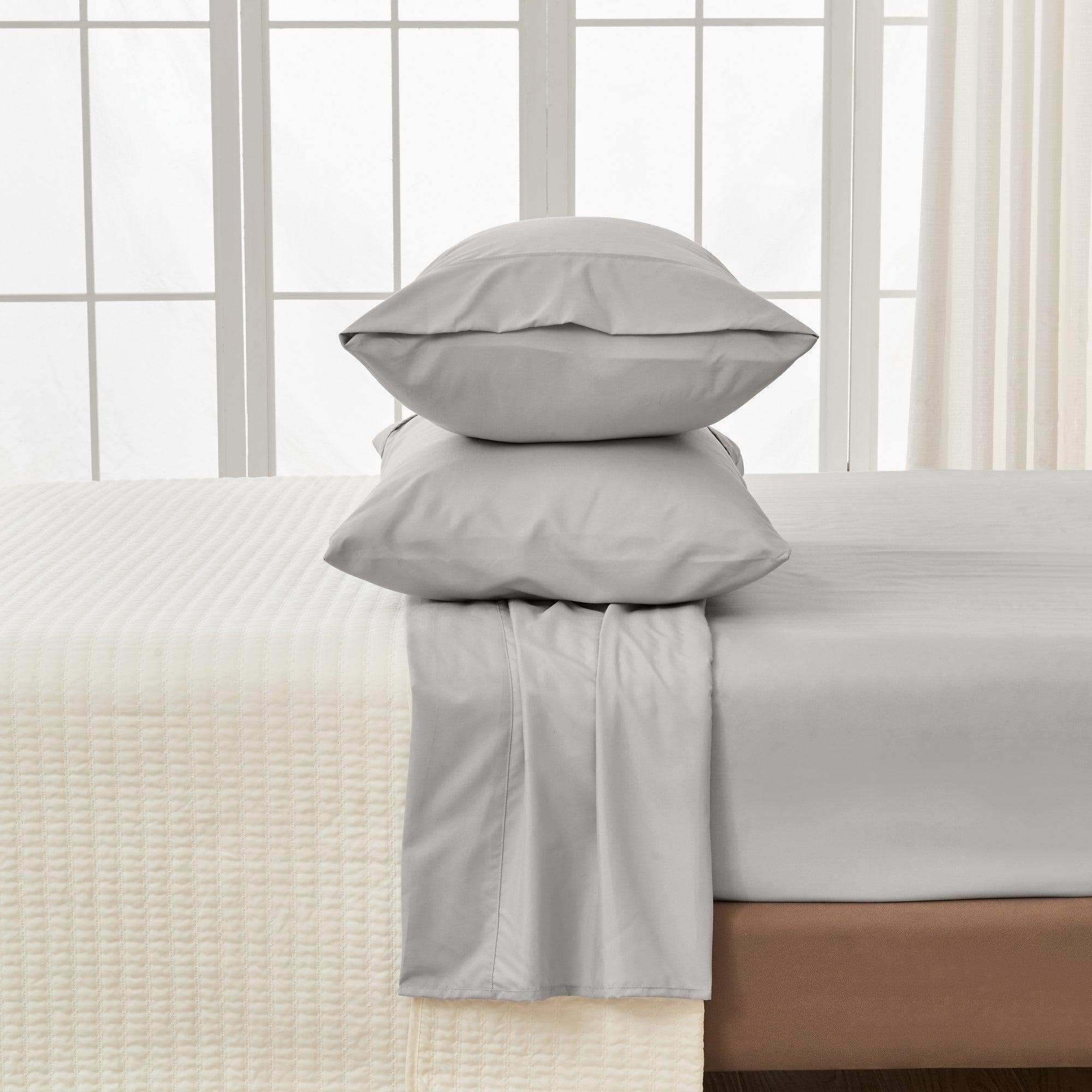 4 Piece Solid Microfiber Sheet - Amara Collection - Best Buy Furniture