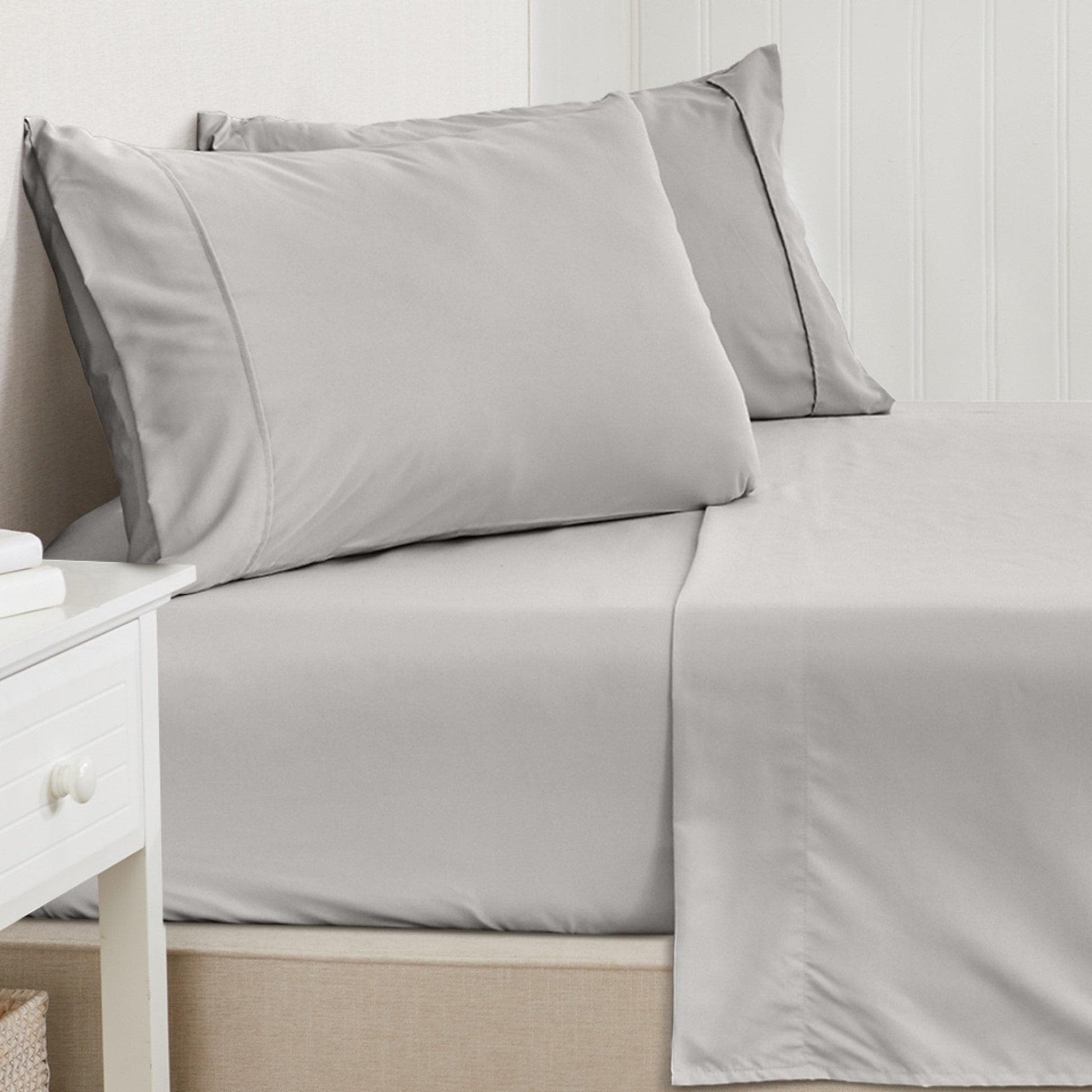 4 Piece Solid Microfiber Sheet - Amara Collection - Best Buy Furniture