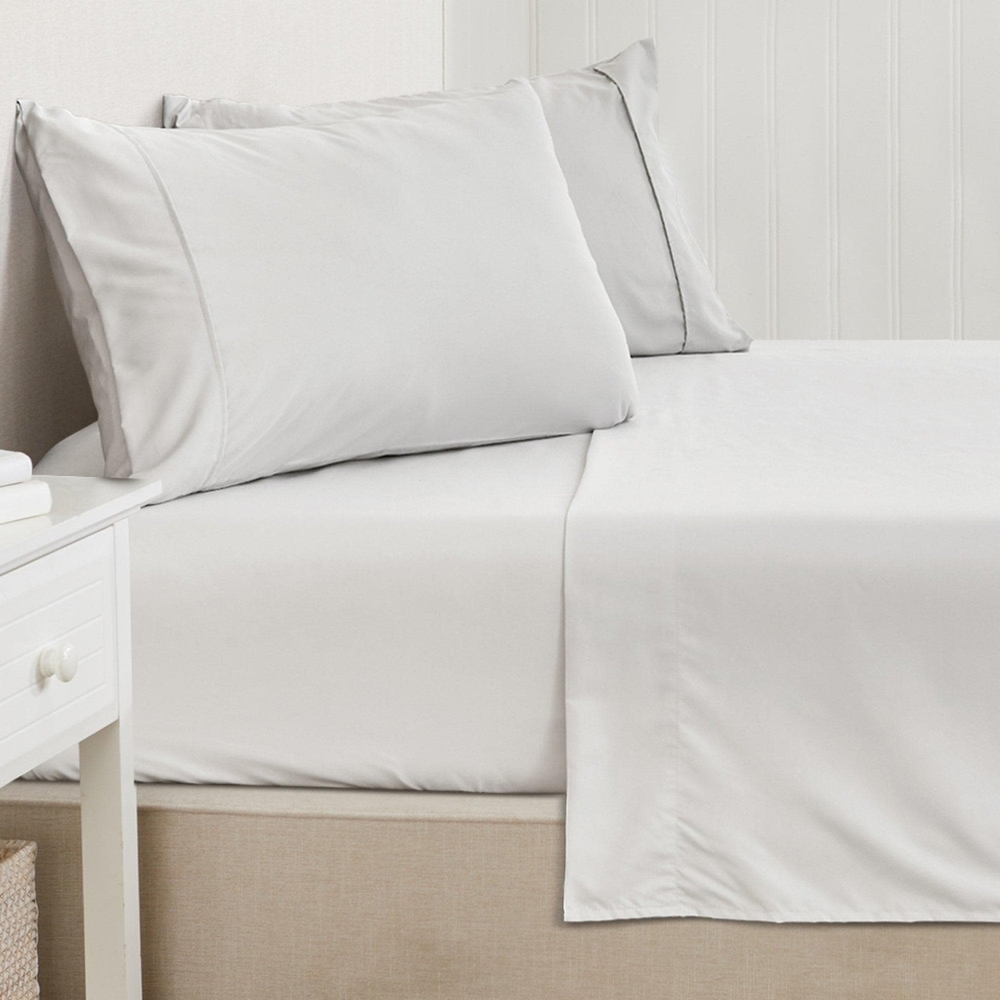 4 Piece Solid Microfiber Sheet - Amara Collection - Best Buy Furniture