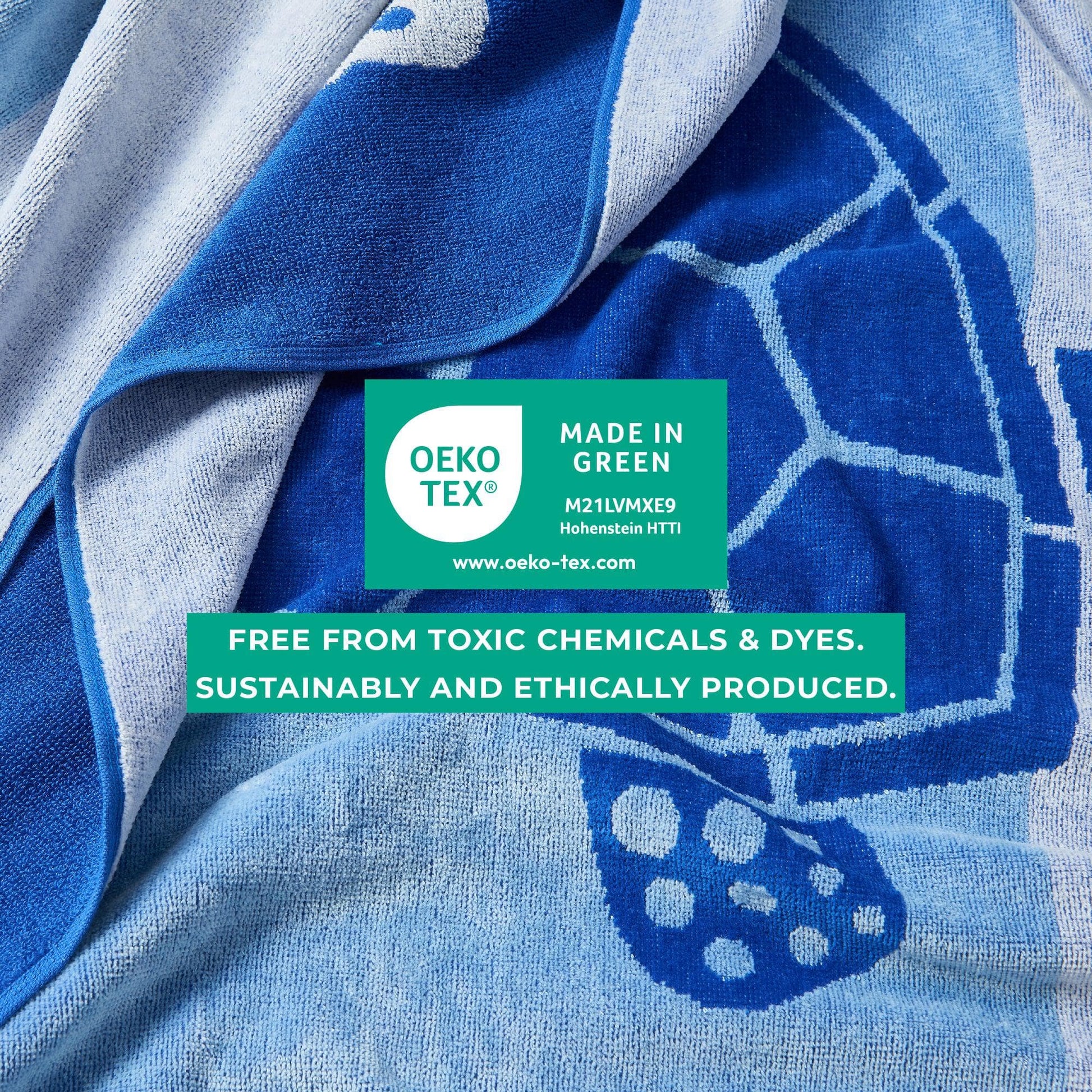 2 Pack 100% Cotton Jacquard Beach Towels - Playa Collection - Best Buy Furniture