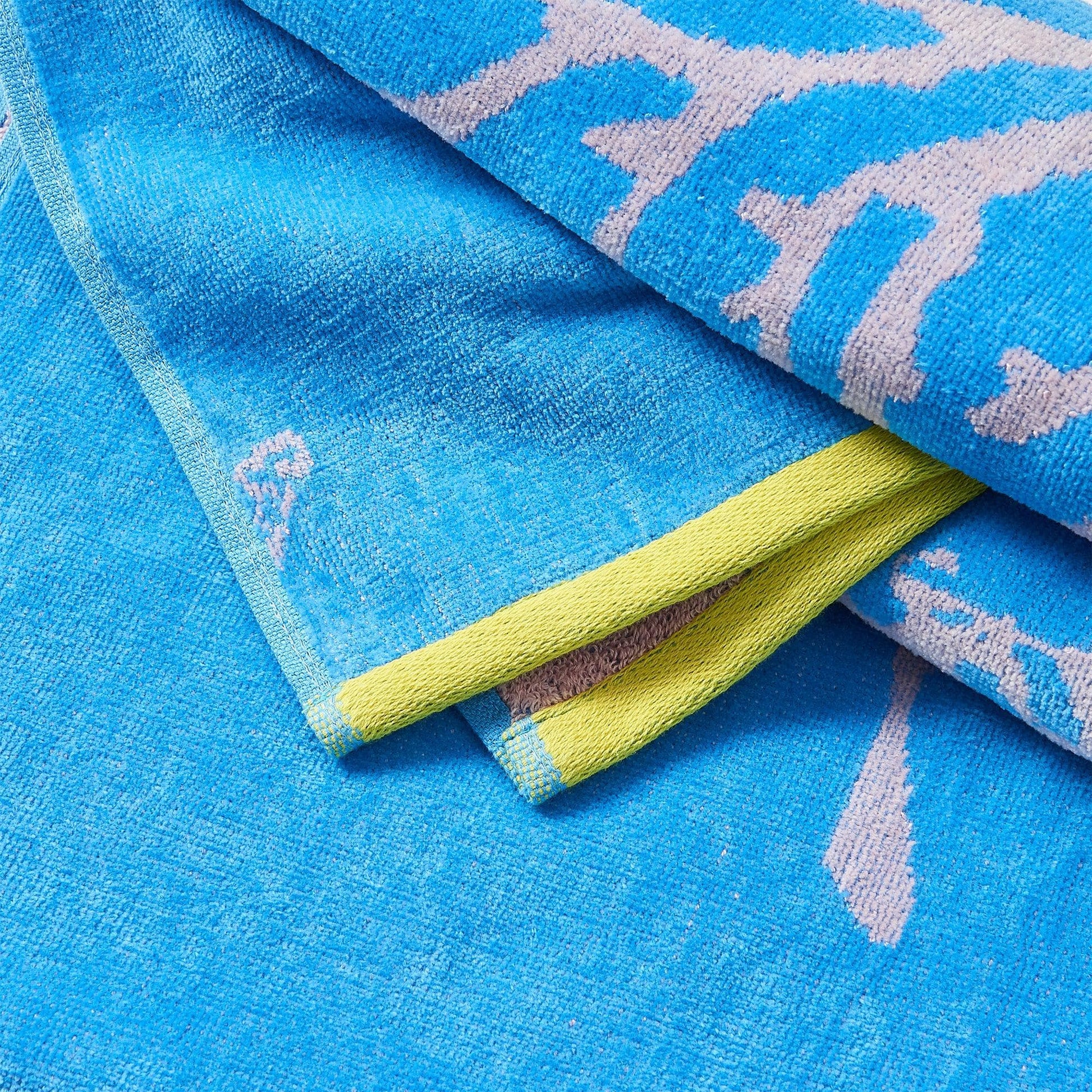 2 Pack 100% Cotton Jacquard Beach Towels - Playa Collection - Best Buy Furniture