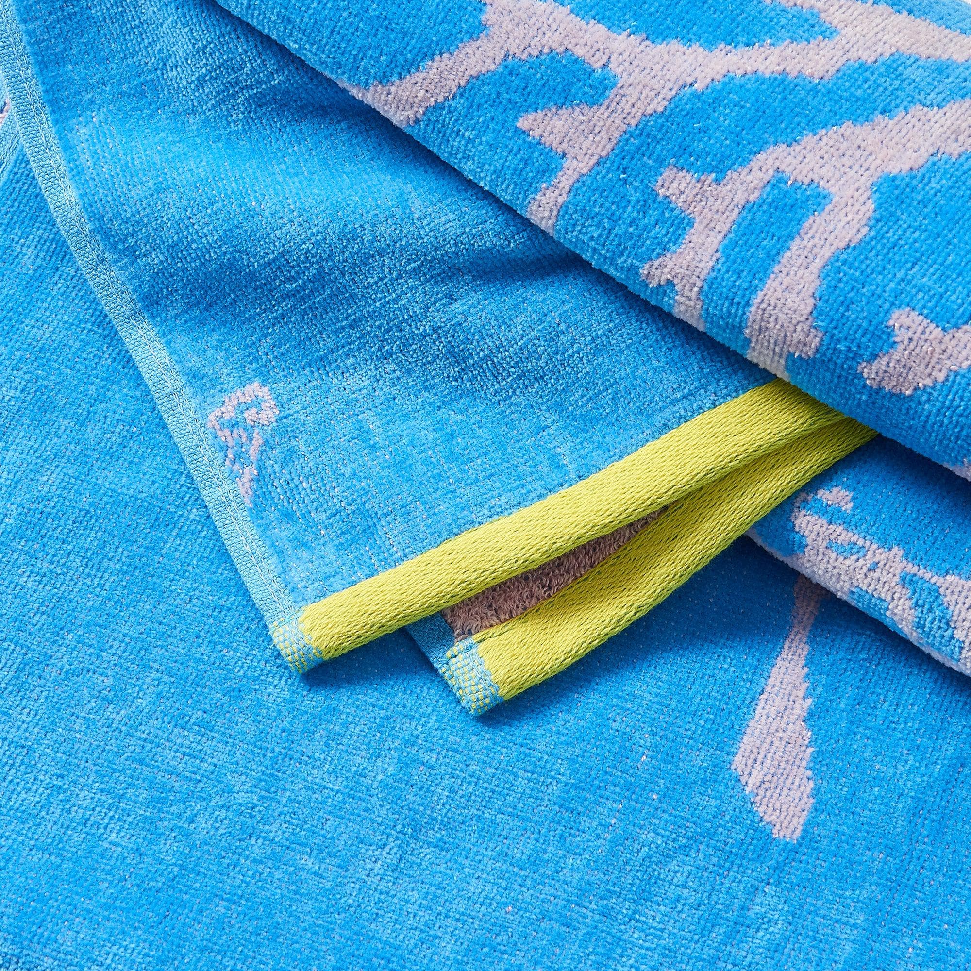 2 Pack 100% Cotton Jacquard Beach Towels - Playa Collection - Best Buy Furniture