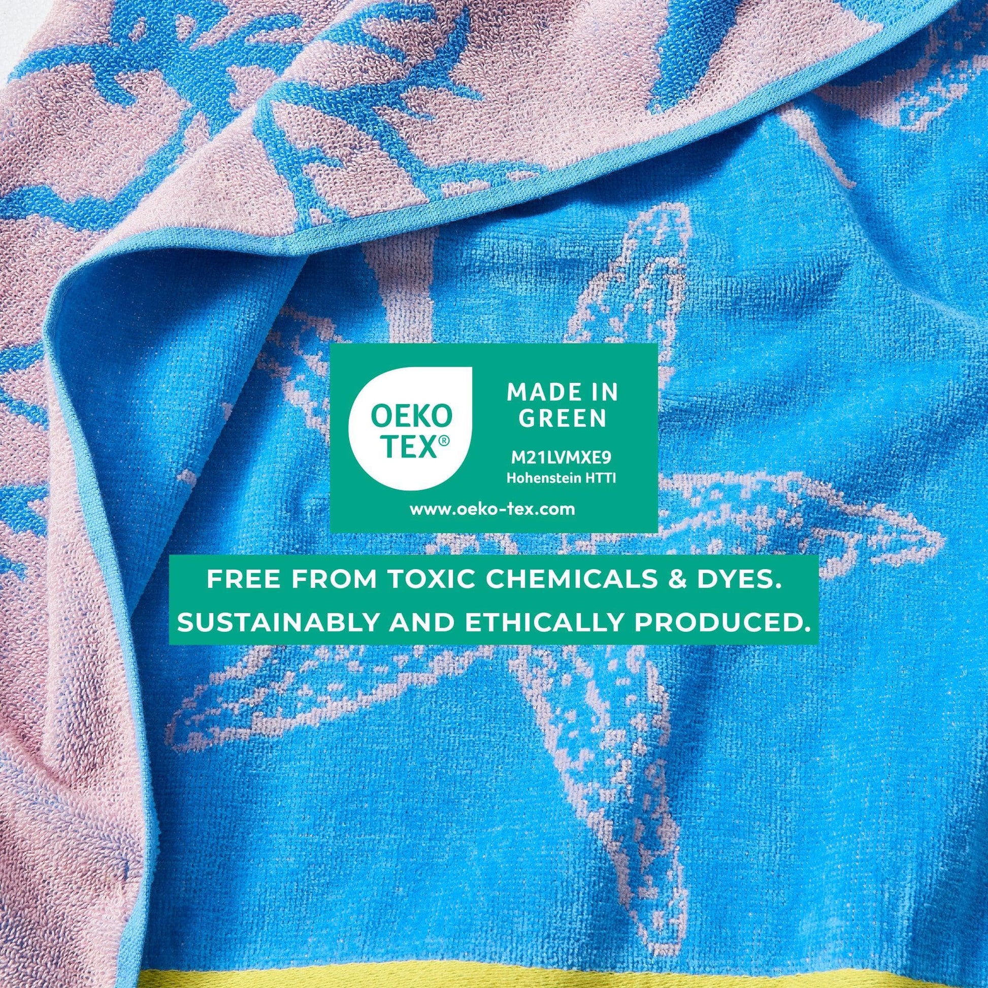 2 Pack 100% Cotton Jacquard Beach Towels - Playa Collection - Best Buy Furniture