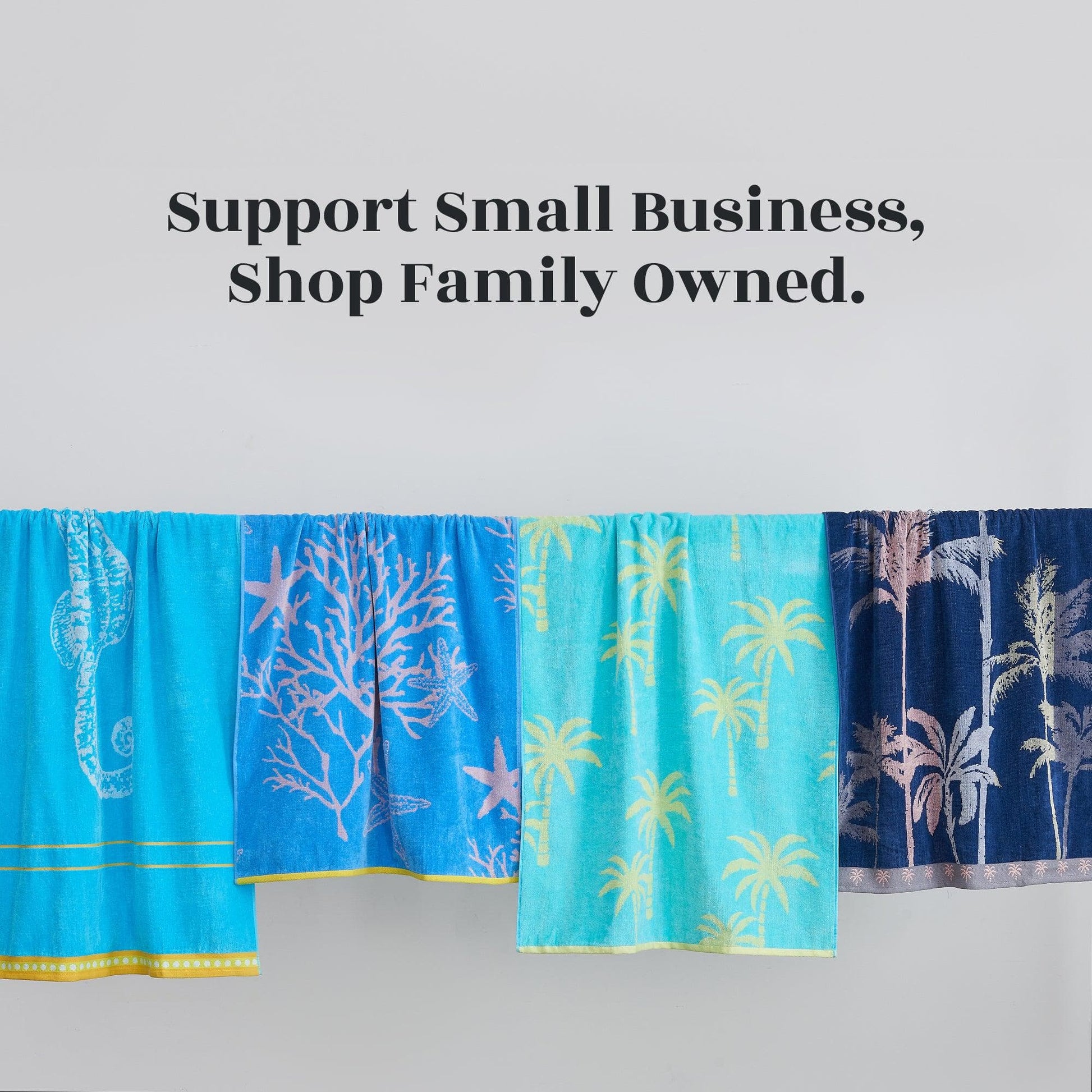 2 Pack 100% Cotton Jacquard Beach Towels - Playa Collection - Best Buy Furniture