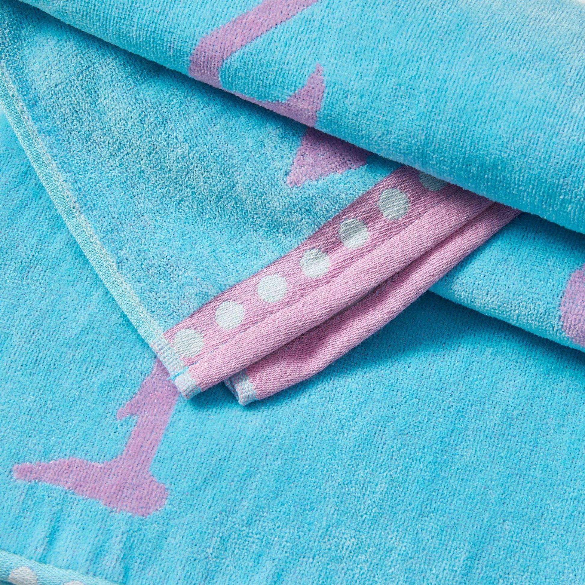 2 Pack 100% Cotton Jacquard Beach Towels - Playa Collection - Best Buy Furniture