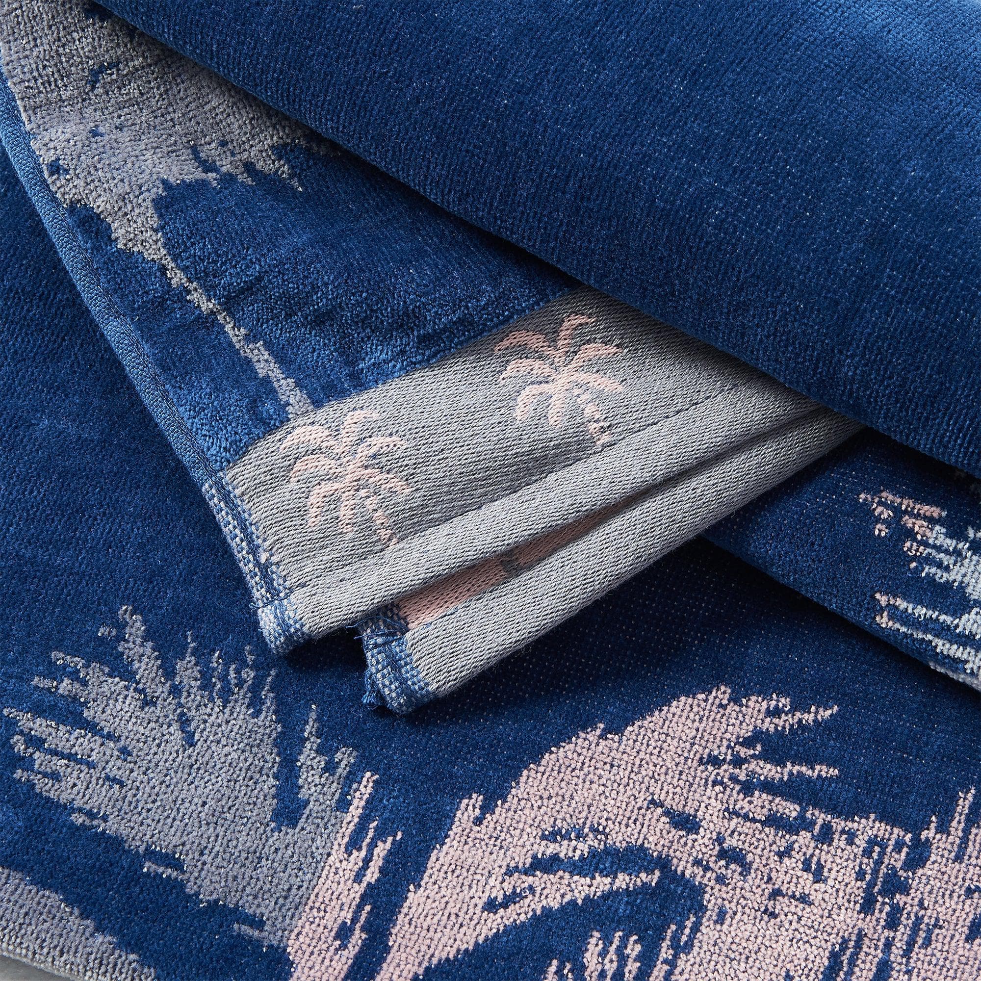 2 Pack 100% Cotton Jacquard Beach Towels - Playa Collection - Best Buy Furniture