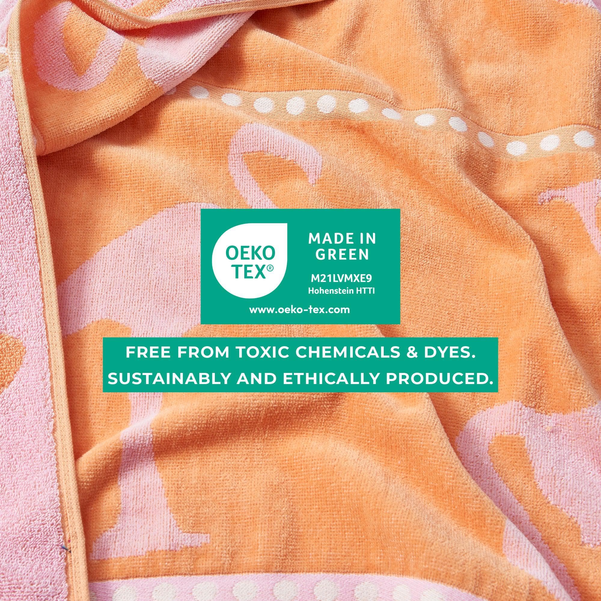 2 Pack 100% Cotton Jacquard Beach Towels - Playa Collection - Best Buy Furniture