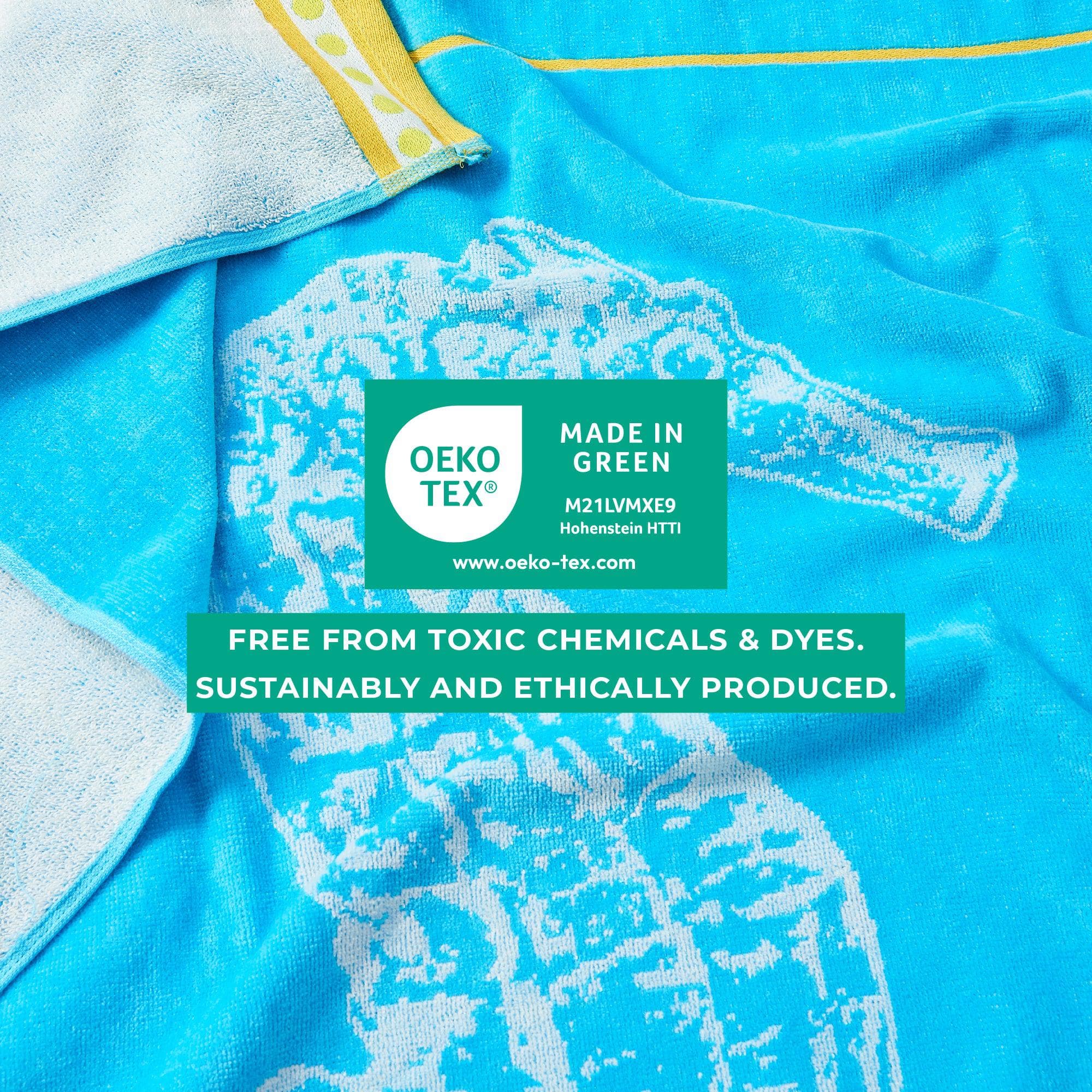 2 Pack 100% Cotton Jacquard Beach Towels - Playa Collection - Best Buy Furniture