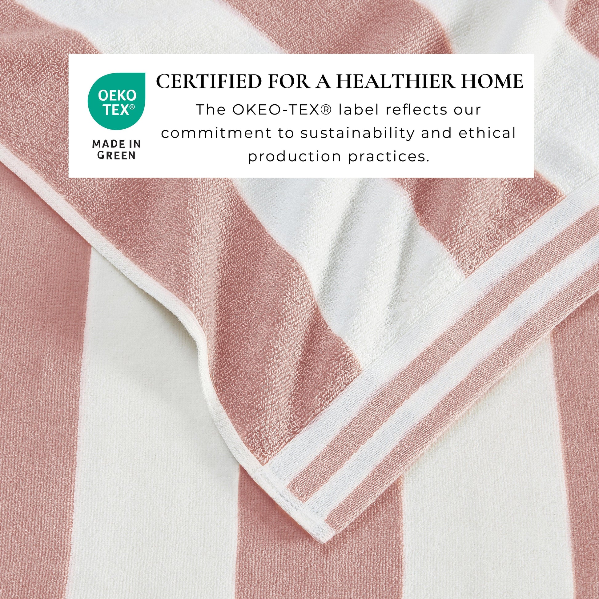 4 Pack Striped Cabana Oversized Beach Towel - Edgartown - Best Buy Furniture