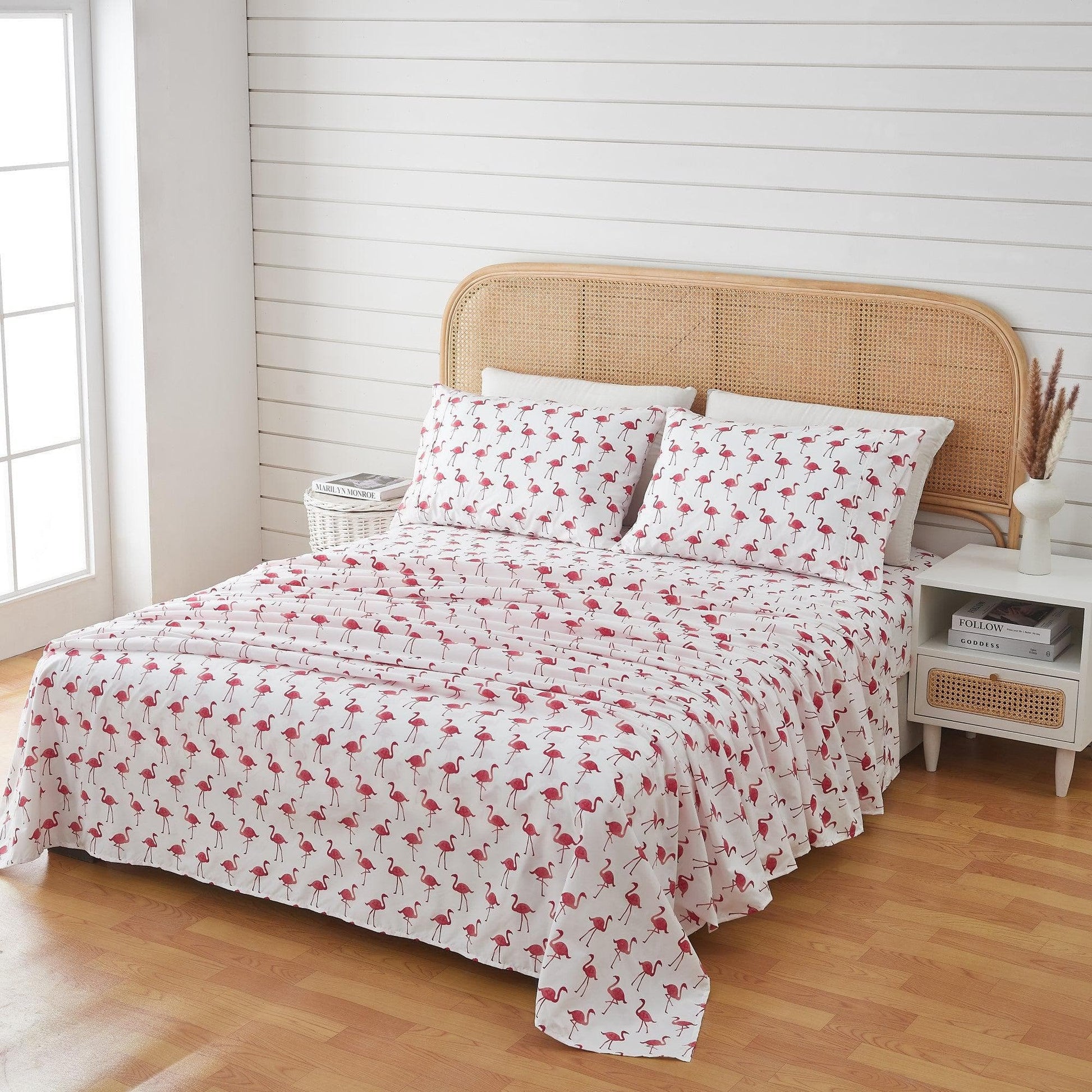 4-Piece Coastal Microfiber Sheet - Newport Collection - Best Buy Furniture