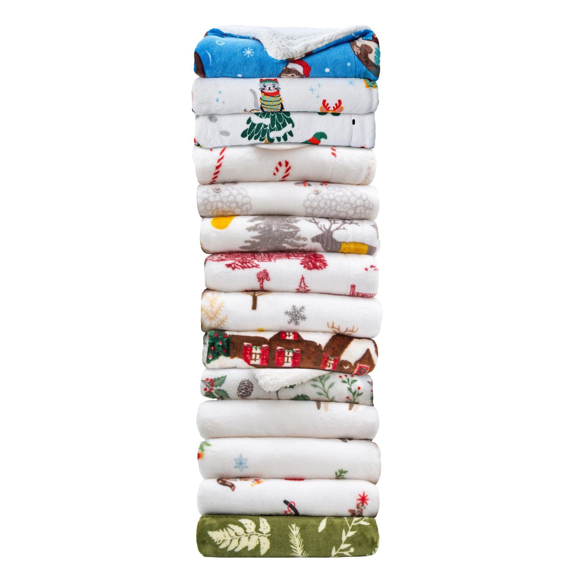Holiday Sherpa Throw - Esmay Collection - Best Buy Furniture