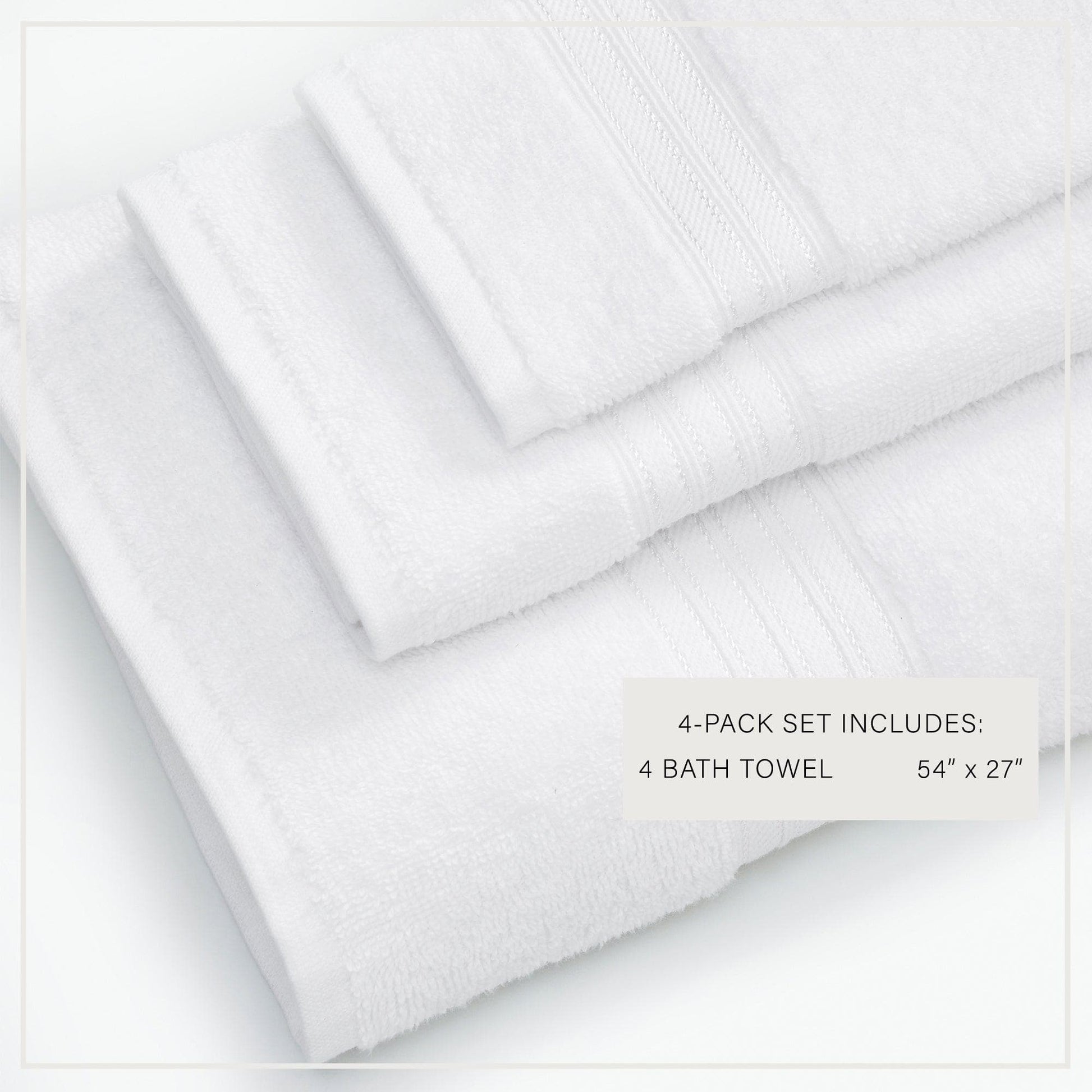 Cotton Terry Bath Towel Set - Cooper Collection - Best Buy Furniture