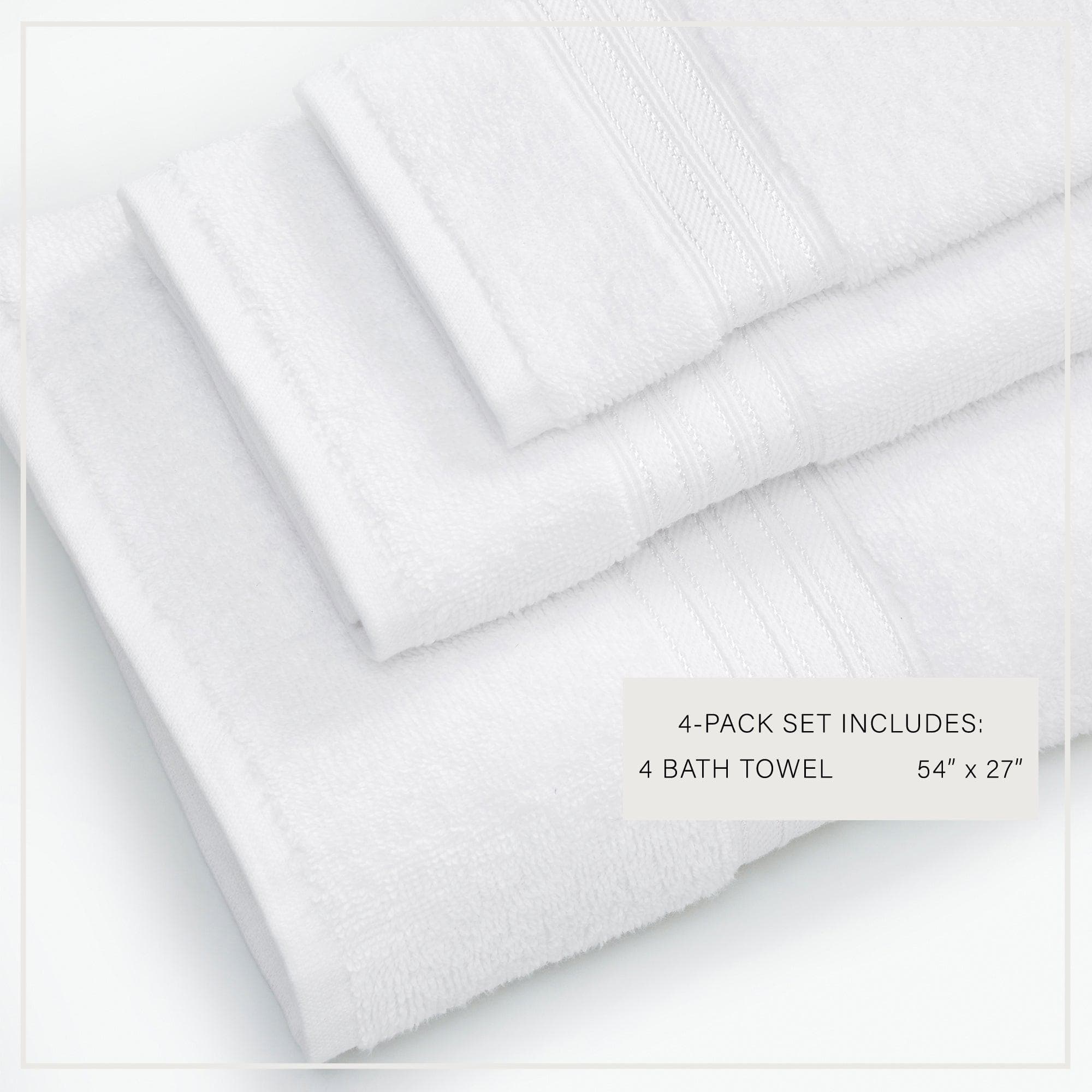 Cotton Terry Bath Towel Set - Cooper Collection - Best Buy Furniture