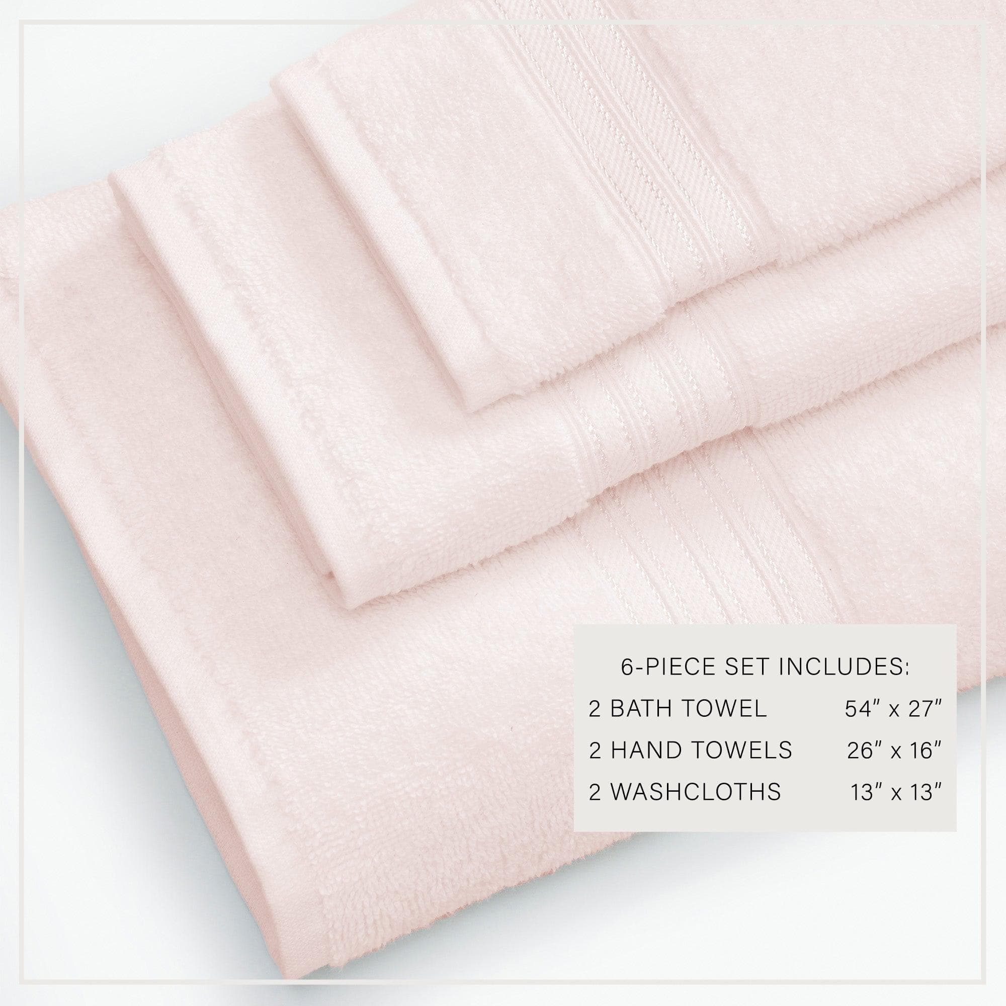 Cotton Terry Bath Towel Set - Cooper Collection - Best Buy Furniture