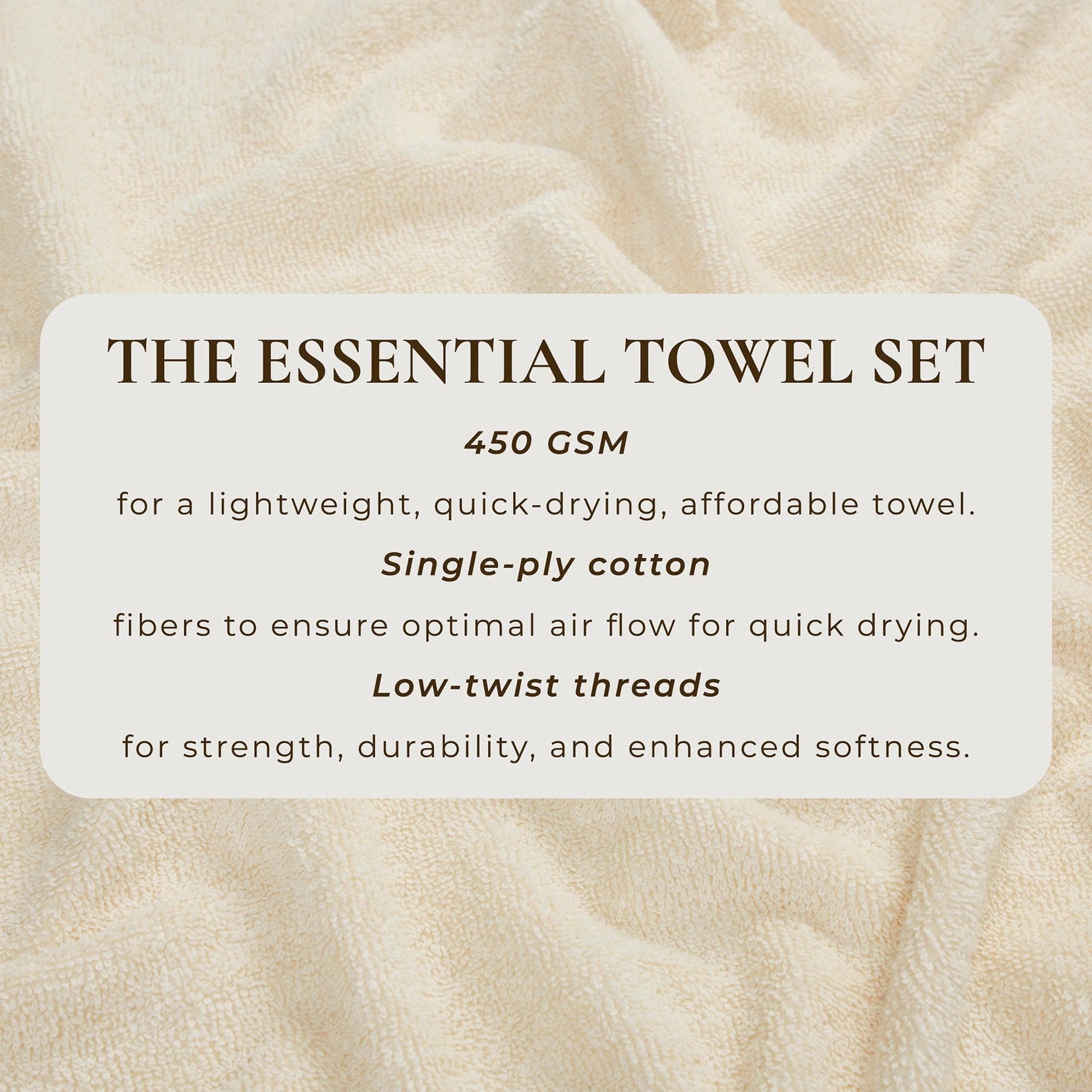 Cotton Terry Bath Towel Set - Cooper Collection - Best Buy Furniture