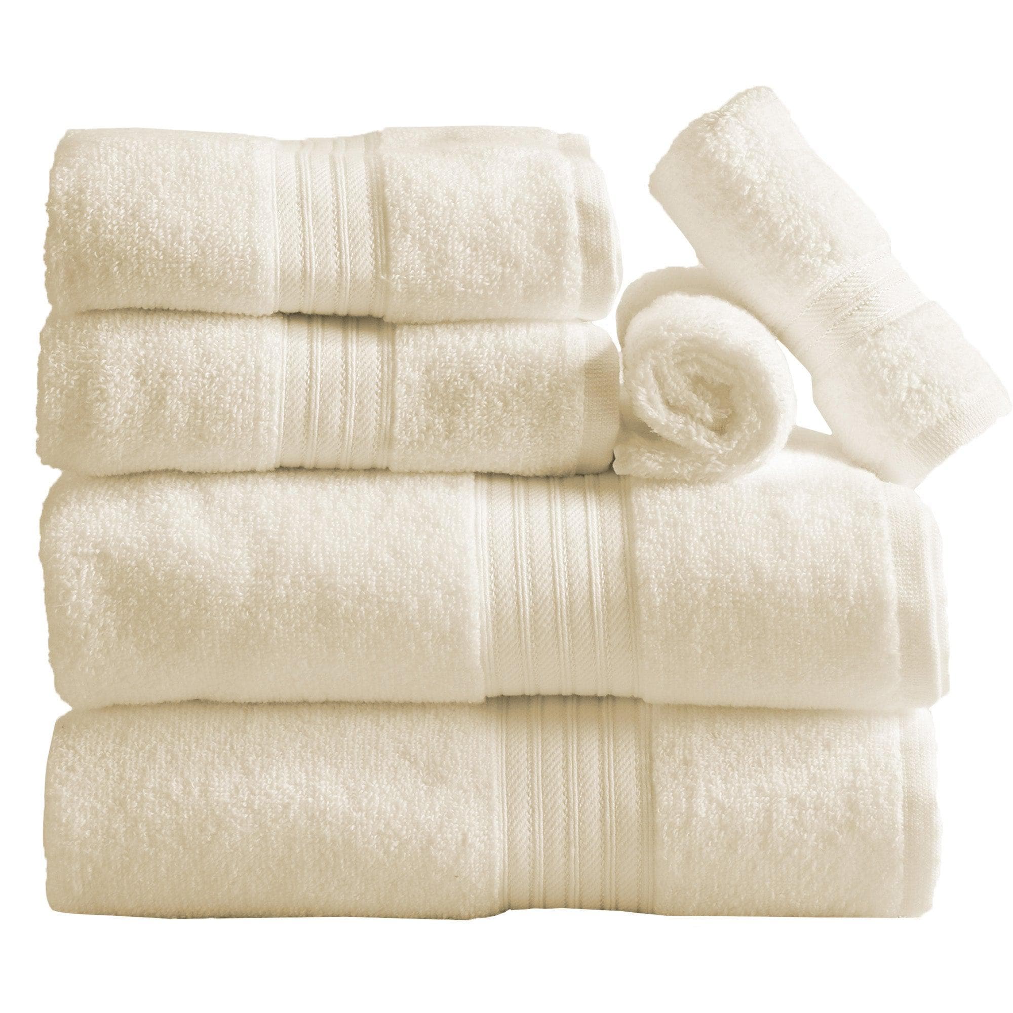 Cotton Terry Bath Towel Set - Cooper Collection - Best Buy Furniture