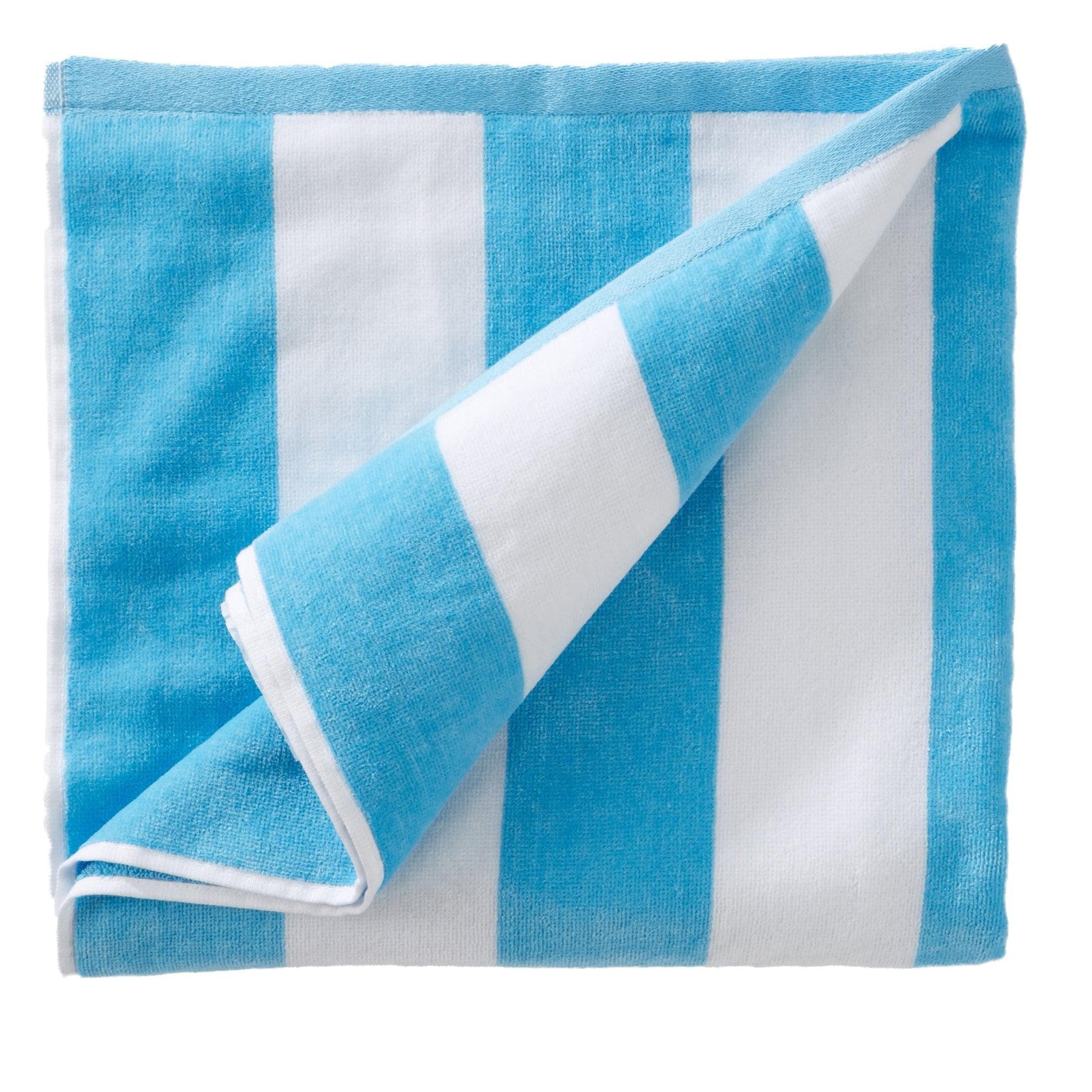 Cotton Velour Cabana Stripe Beach Towel - Novia Collection - Best Buy Furniture