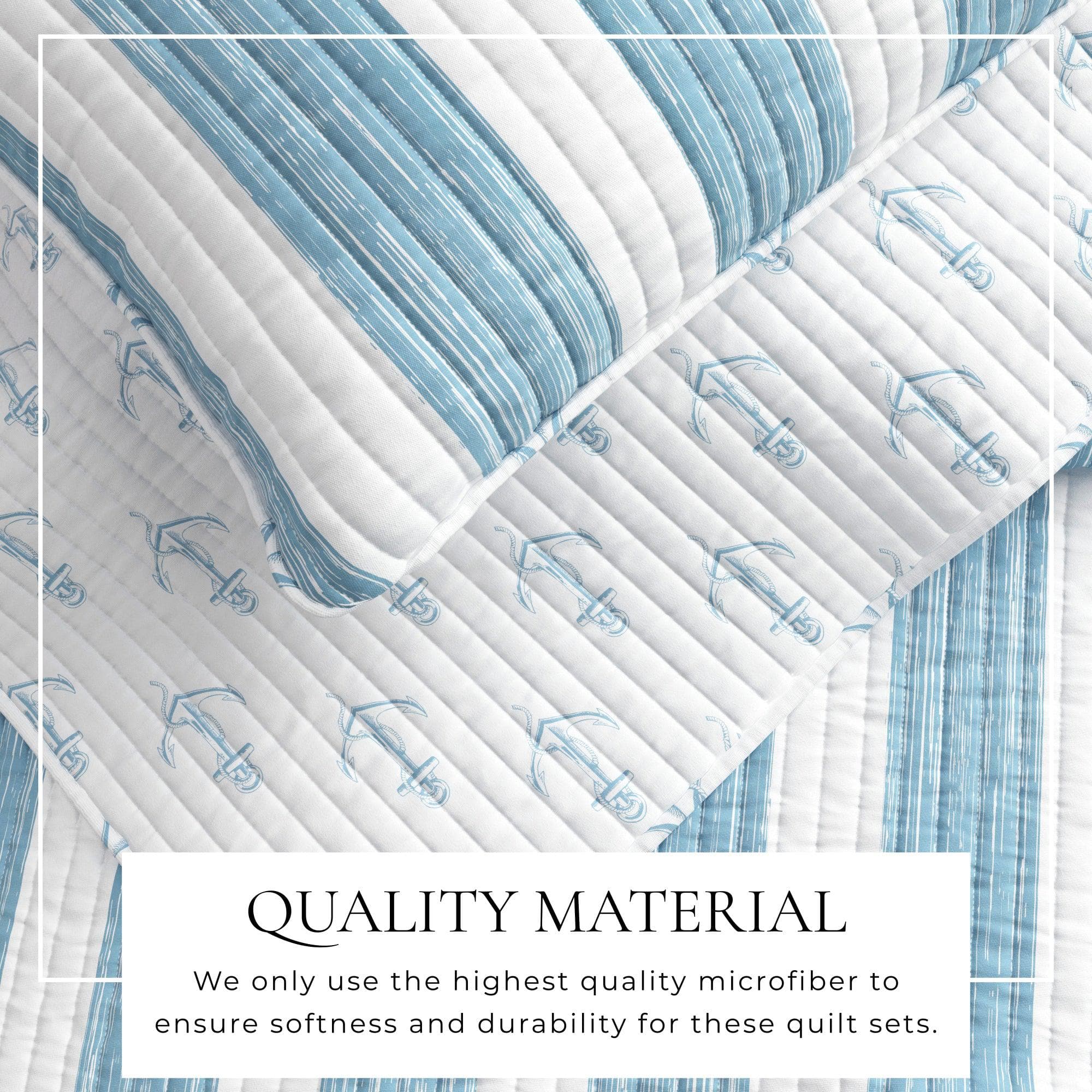 3-Piece Coastal Quilt - Casco Bay Collection - Best Buy Furniture