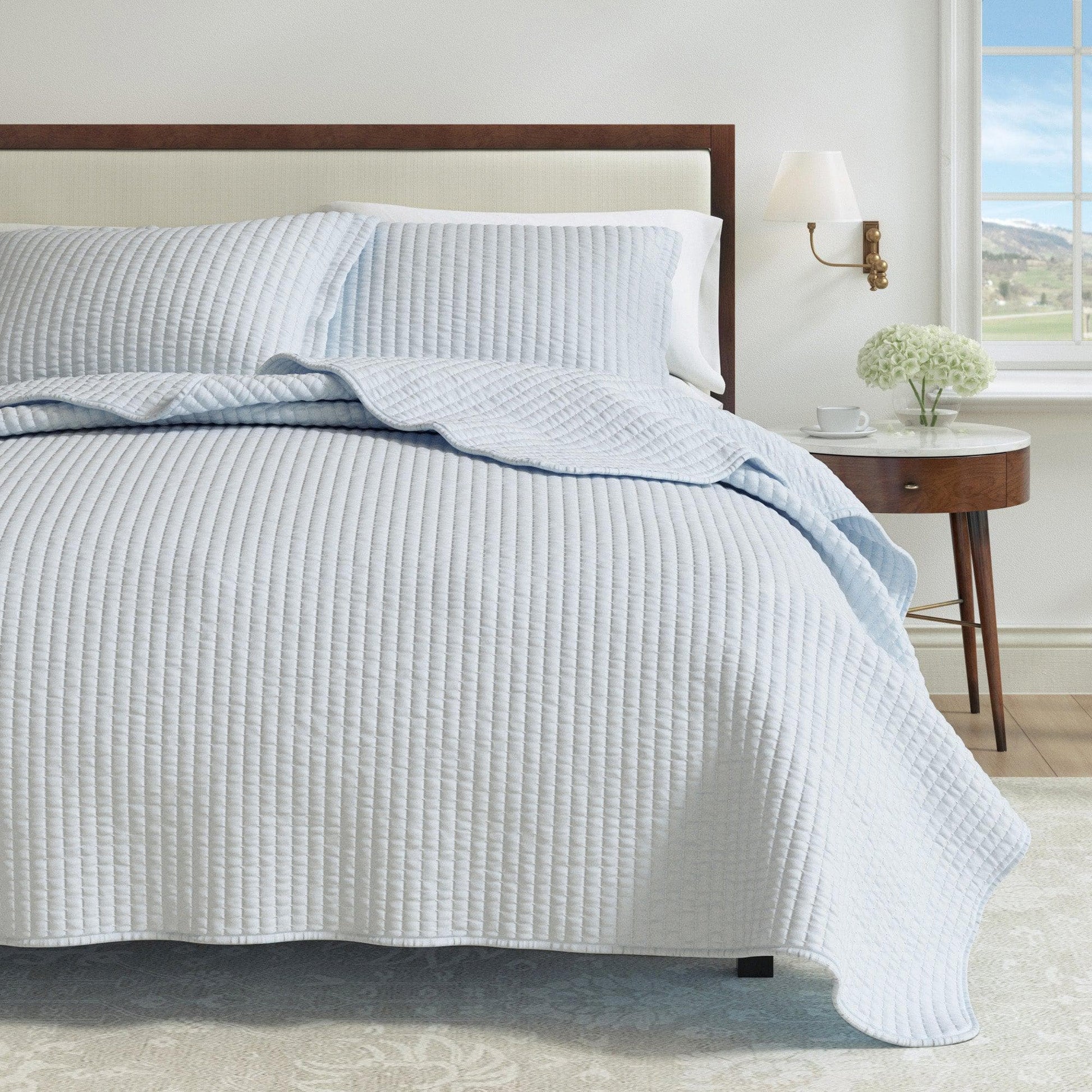 3-Piece Solid Quilt - Alicia Collection - Best Buy Furniture