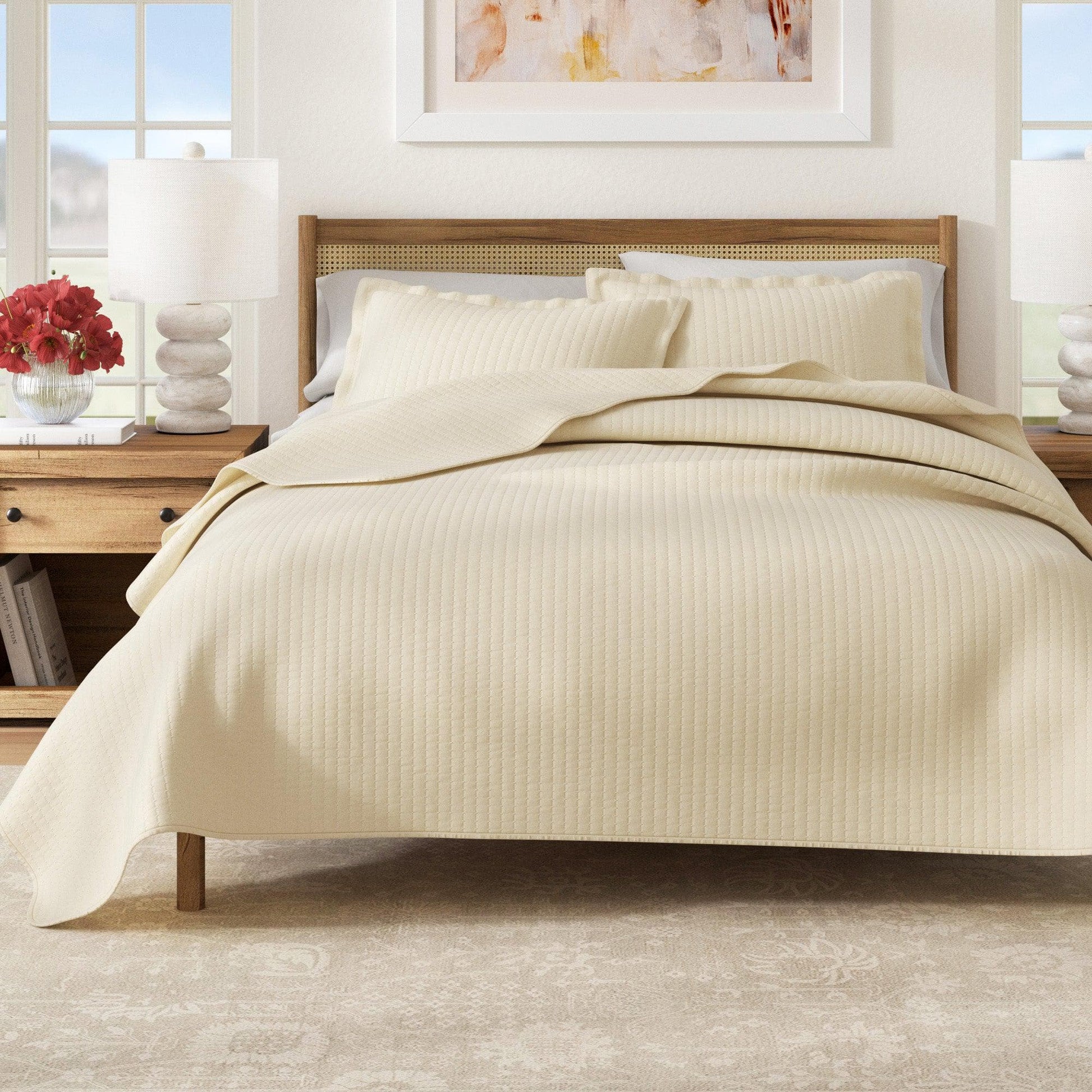 3-Piece Solid Quilt - Alicia Collection - Best Buy Furniture