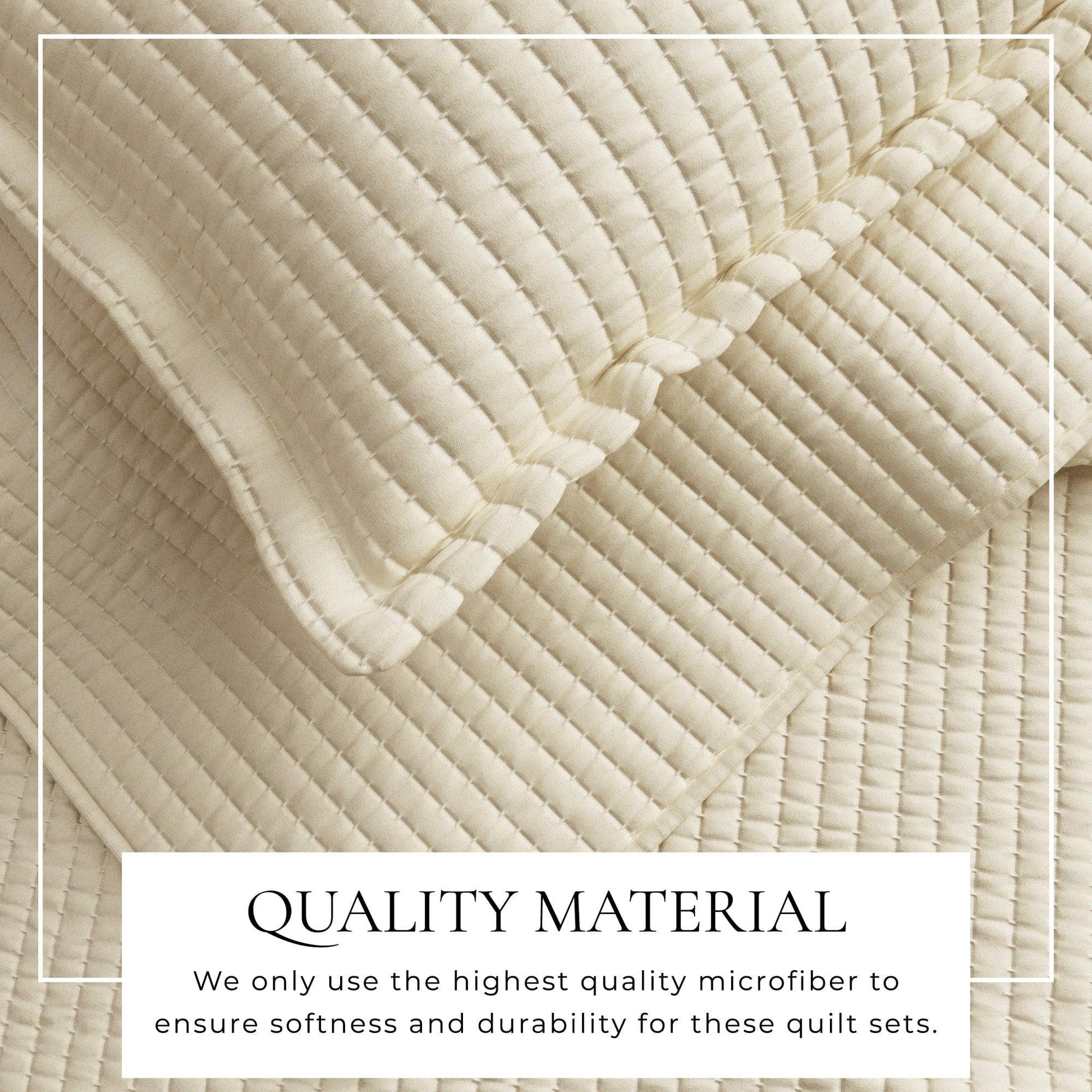 3-Piece Solid Quilt - Alicia Collection - Best Buy Furniture