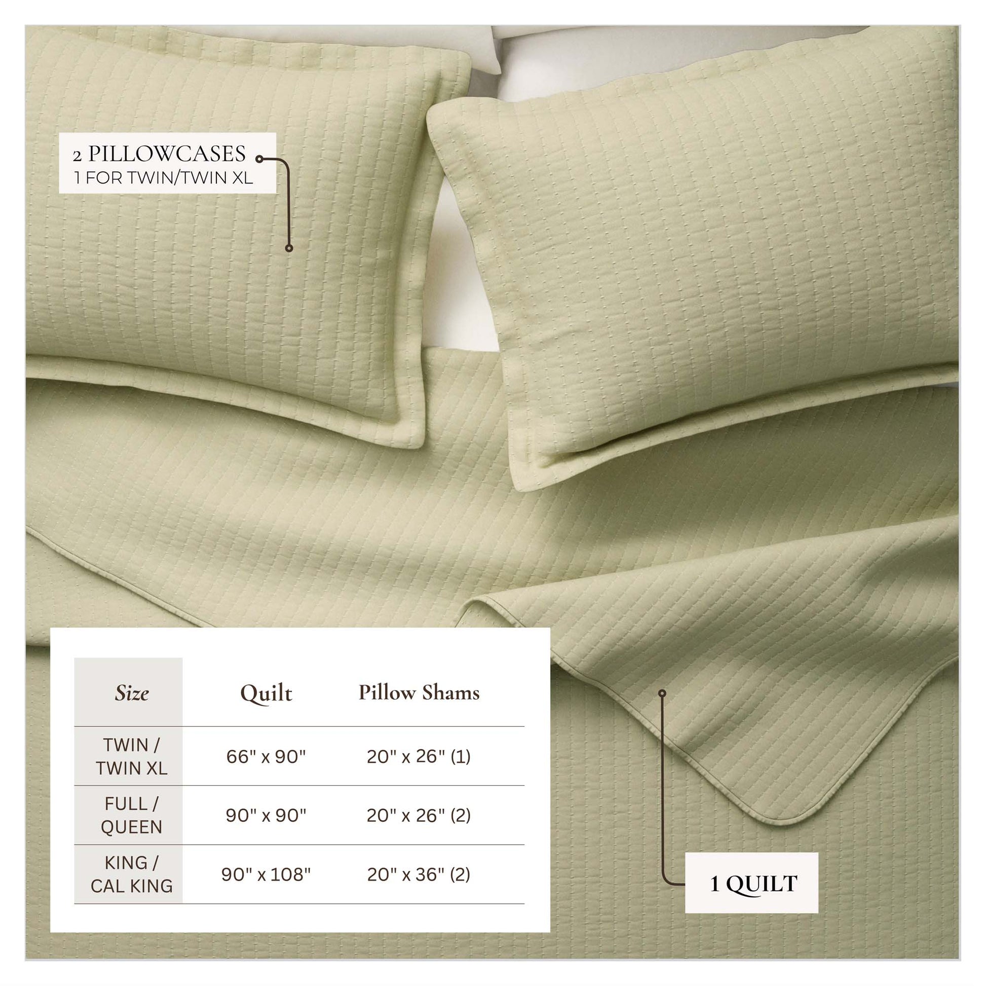 3-Piece Solid Quilt - Alicia Collection - Best Buy Furniture
