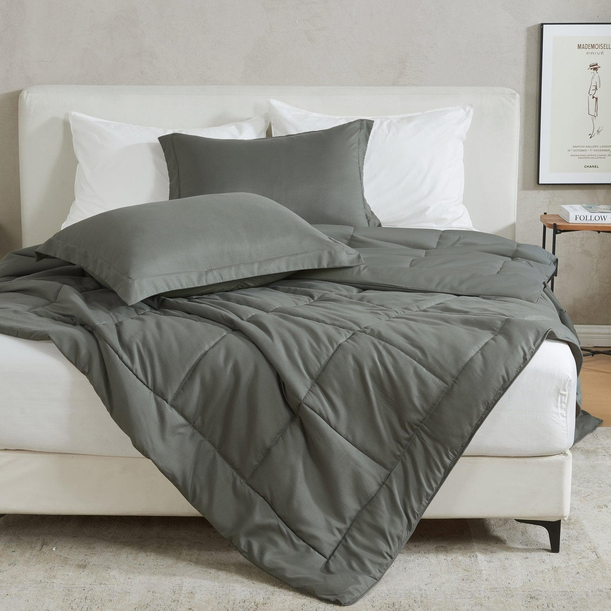 Reversible Comforter Set - Odette Collection - Best Buy Furniture