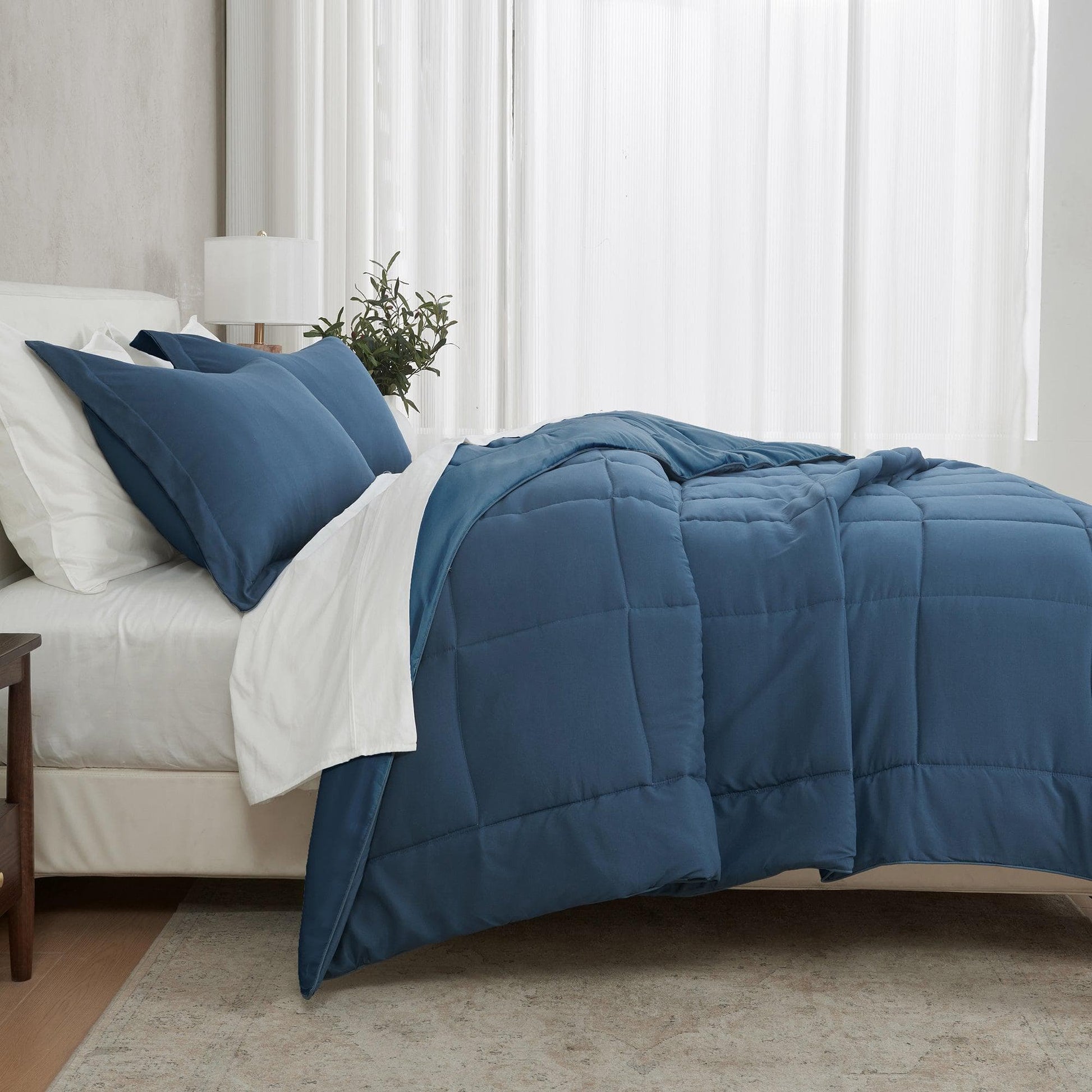 Reversible Comforter Set - Odette Collection - Best Buy Furniture