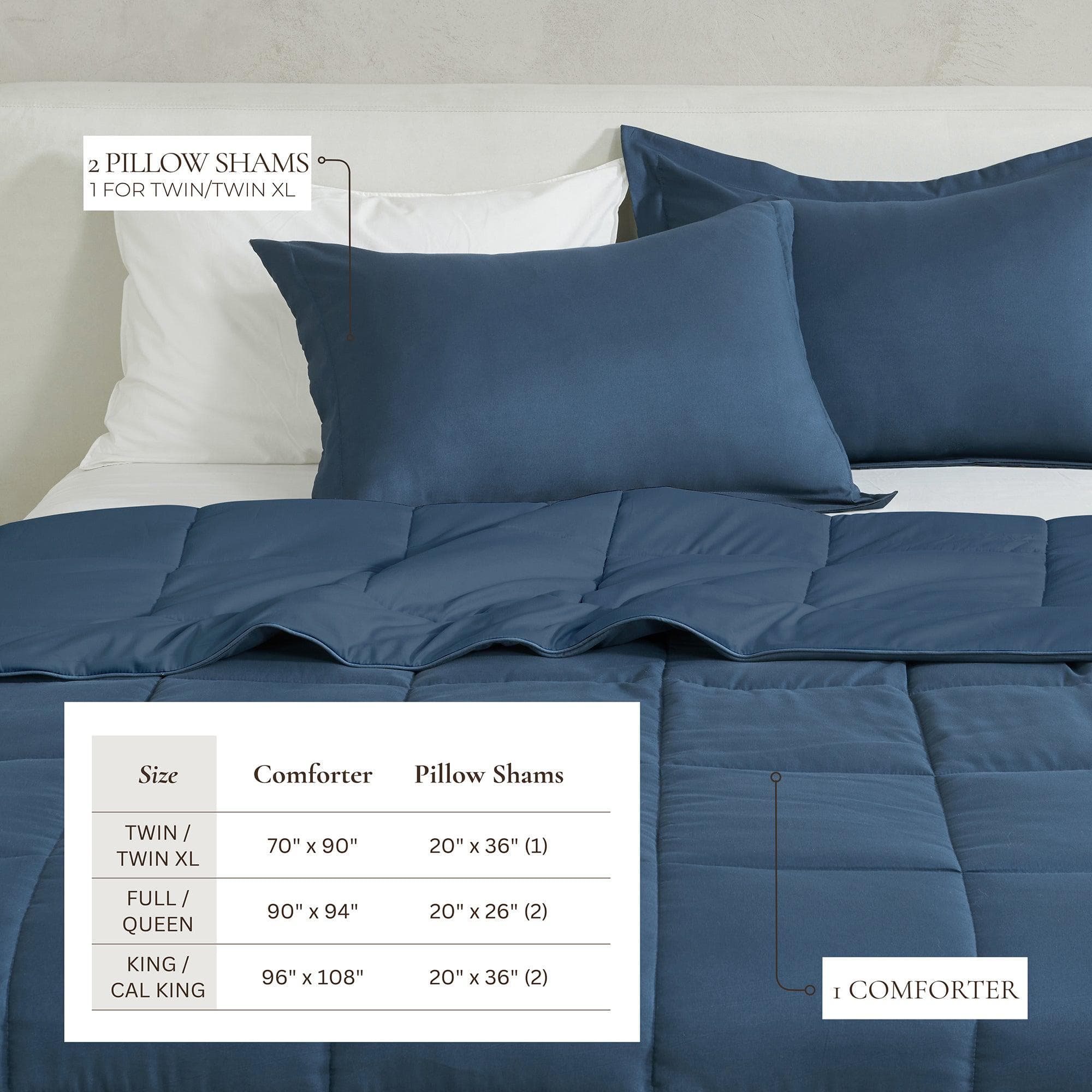 Reversible Comforter Set - Odette Collection - Best Buy Furniture