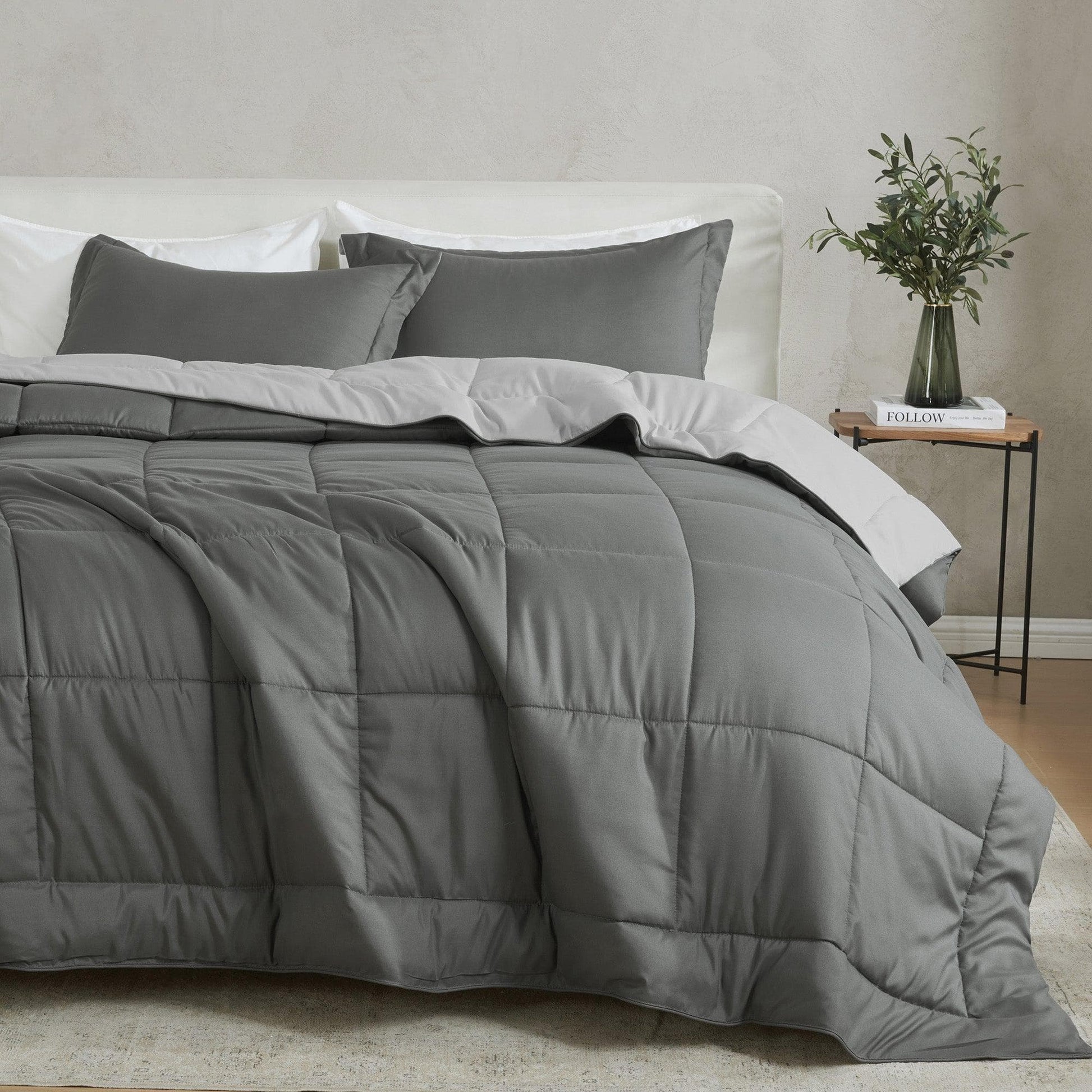 Reversible Comforter Set - Odette Collection - Best Buy Furniture