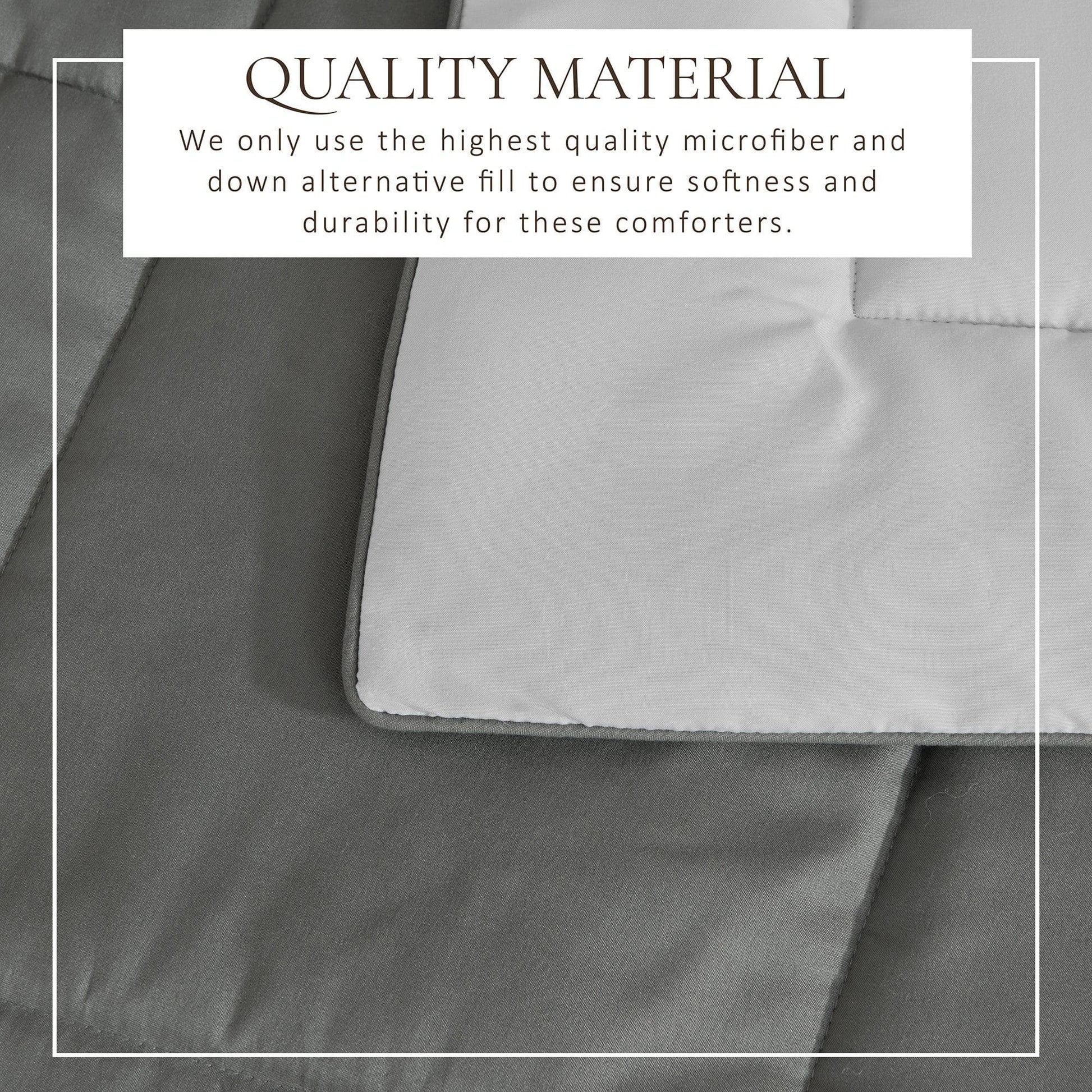 Reversible Comforter Set - Odette Collection - Best Buy Furniture
